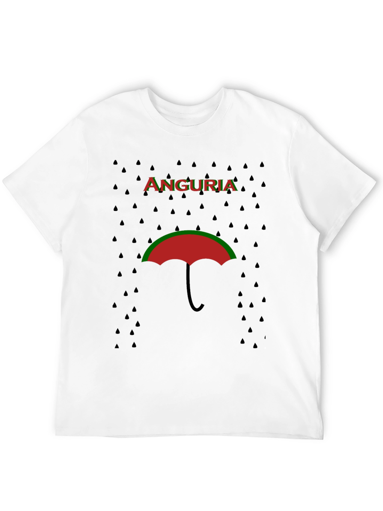 Anguria Umbrella T-Shirt - Unique Graphic Tee