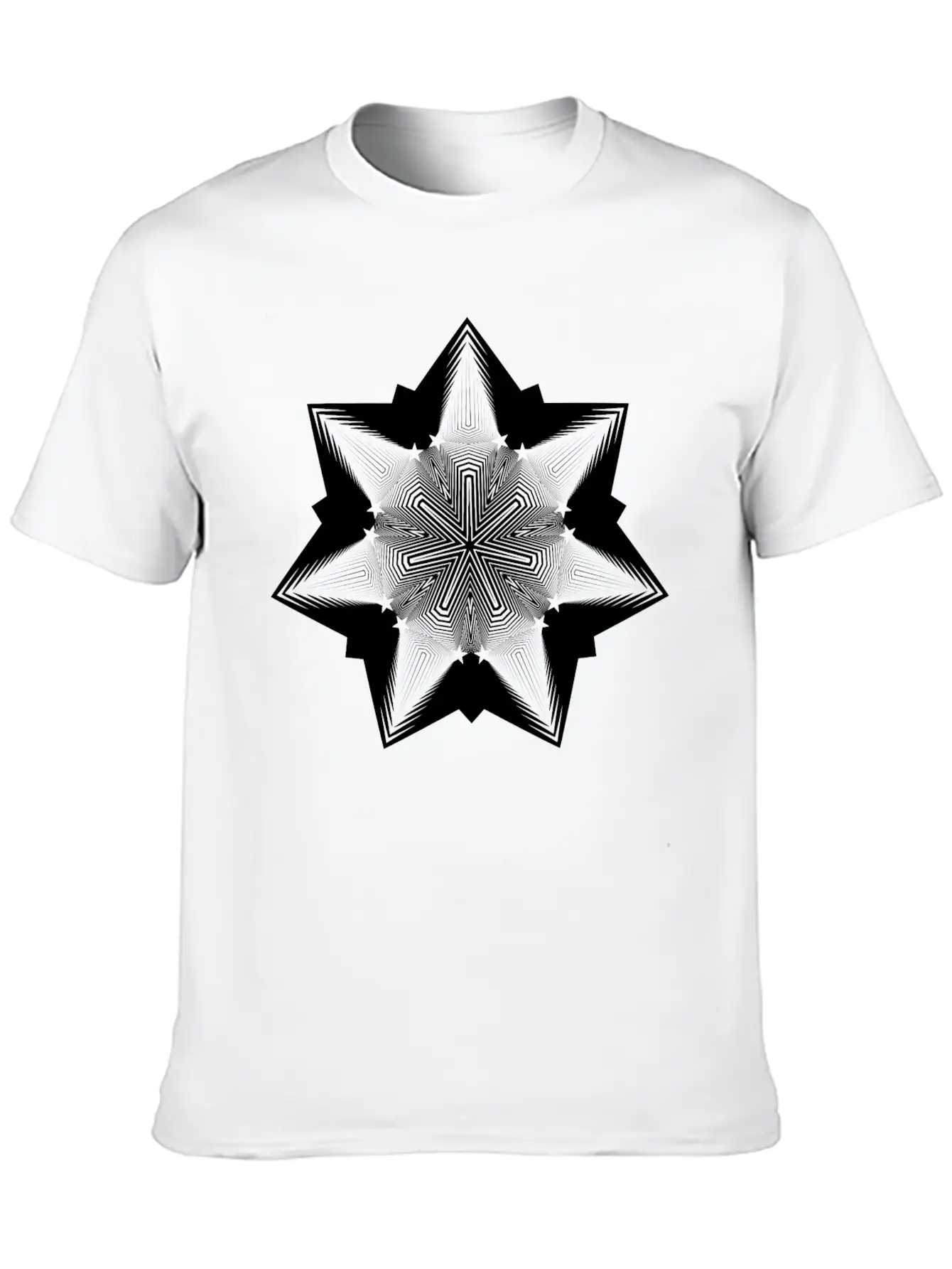 5D Star Comfortable Minimalist Graphic Tee – Summer Style Essential