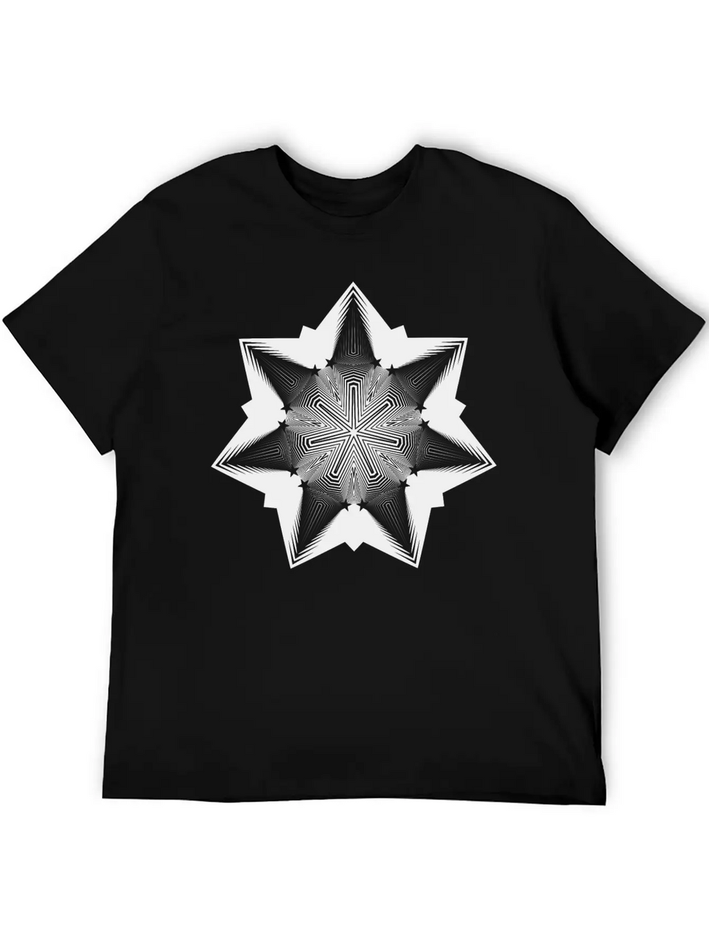 5D Star Comfortable Minimalist Graphic Tee – Summer Style Essential