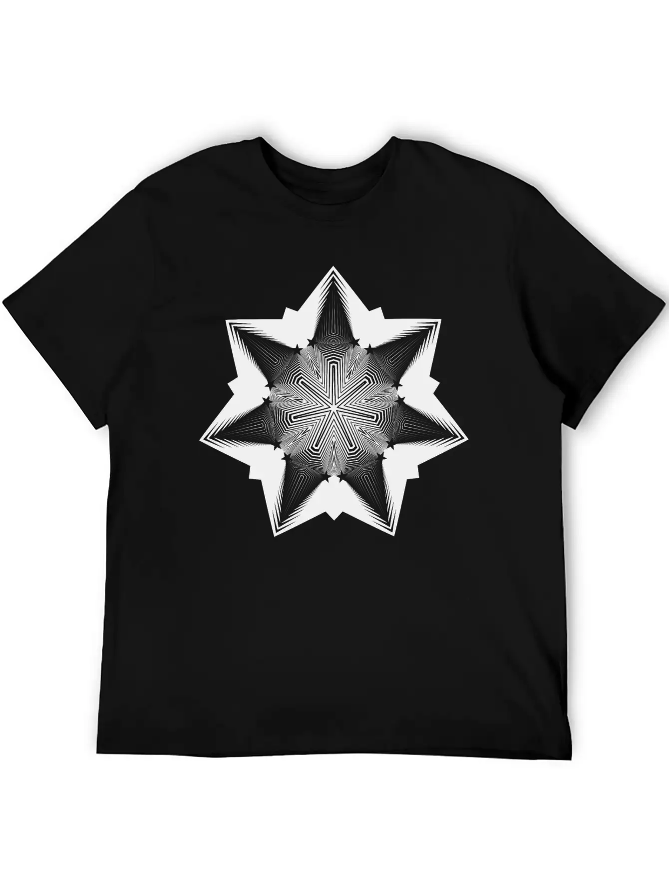 5D Star Comfortable Minimalist Graphic Tee – Summer Style Essential