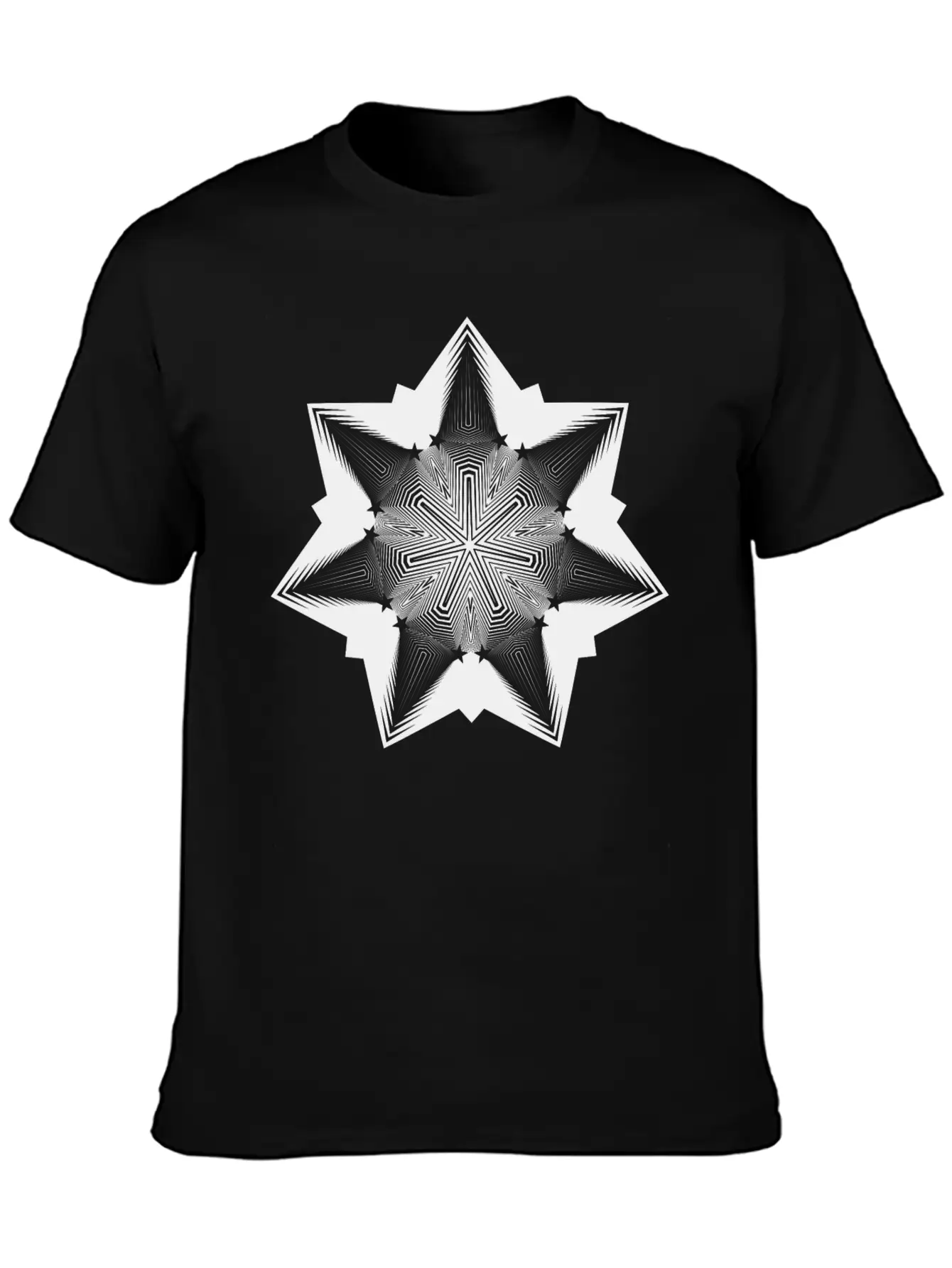5D Star Comfortable Minimalist Graphic Tee – Summer Style Essential