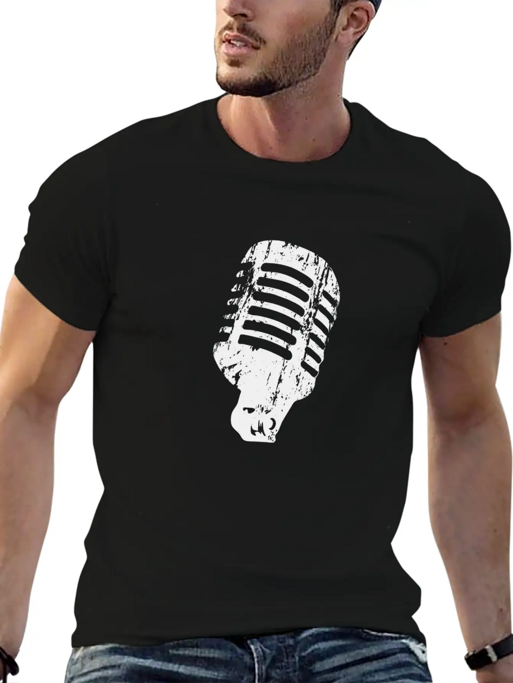 60s Music Classic Fit Graphic Tee For Daily Comfort – Unisex Cotton Shirt