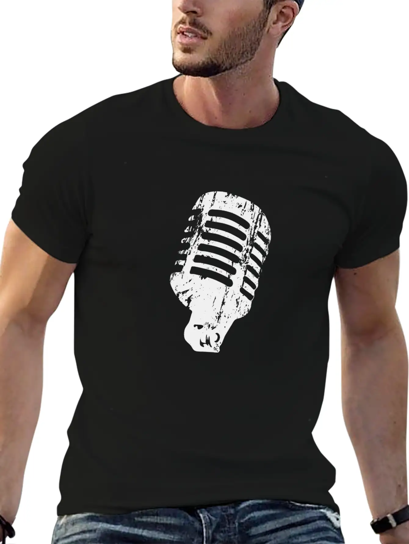 60s Music Classic Fit Graphic Tee For Daily Comfort – Unisex Cotton Shirt