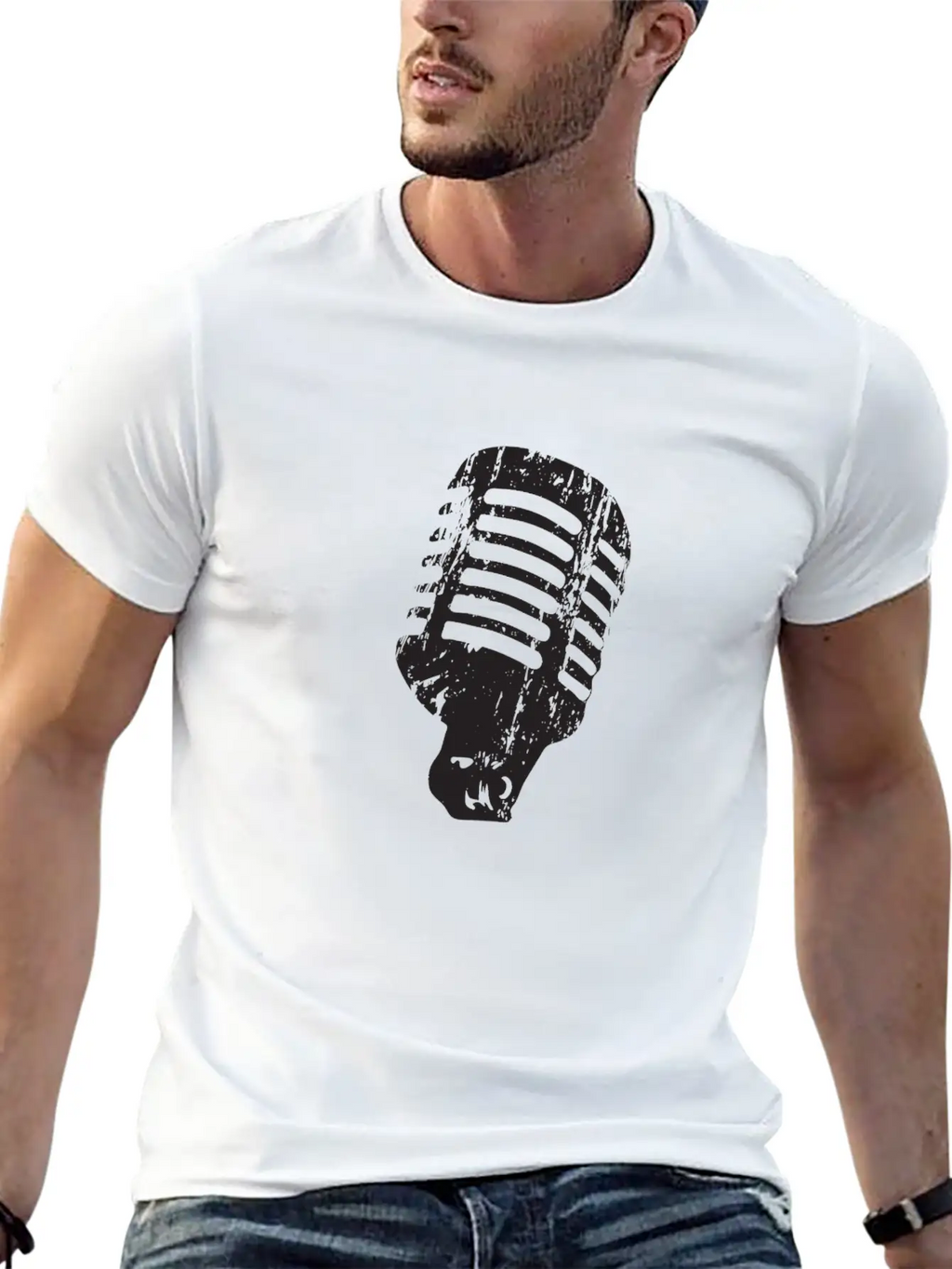 60s Music Classic Fit Graphic Tee For Daily Comfort – Unisex Cotton Shirt