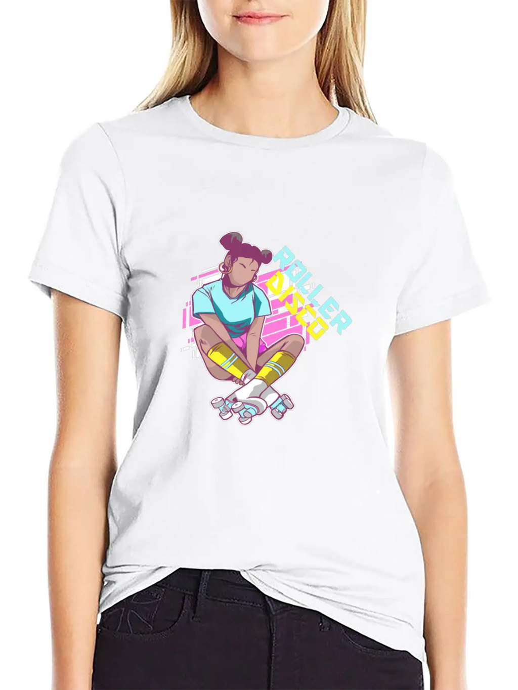 80's Party Roller Disco Party 80s 90s 1980's Timeless Short Sleeve Tee – Comfy And Minimalist Design