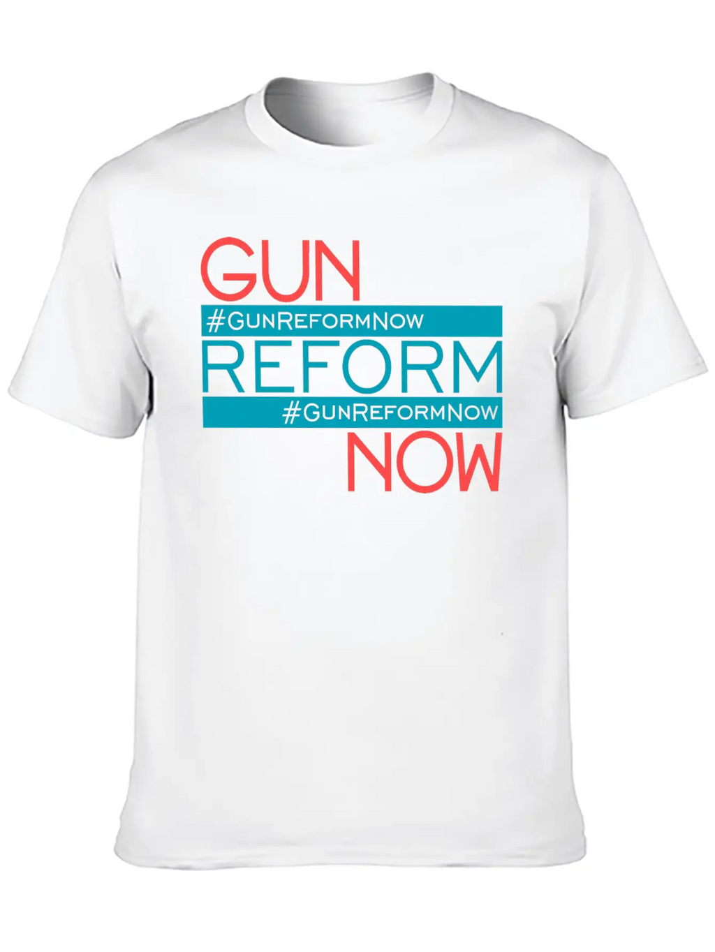83307 Gun Reform Now 01Gun Reform Now Simple Everyday Graphic Tee – Lightweight Summer Wear