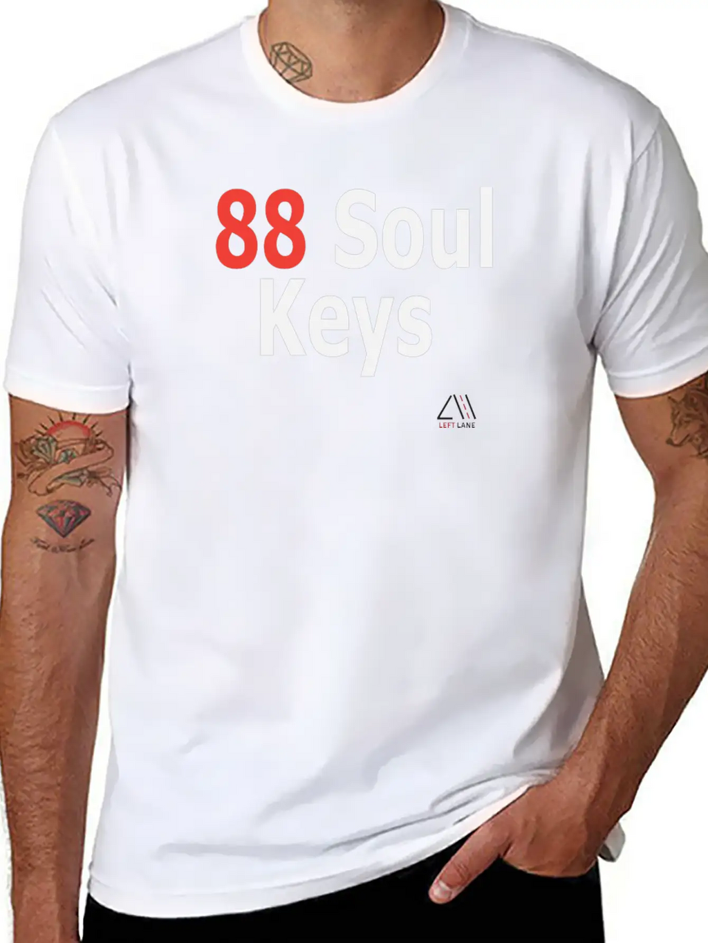 88 Soul Keys Basic Graphic T-Shirt – Daily Comfort In Soft Cotton