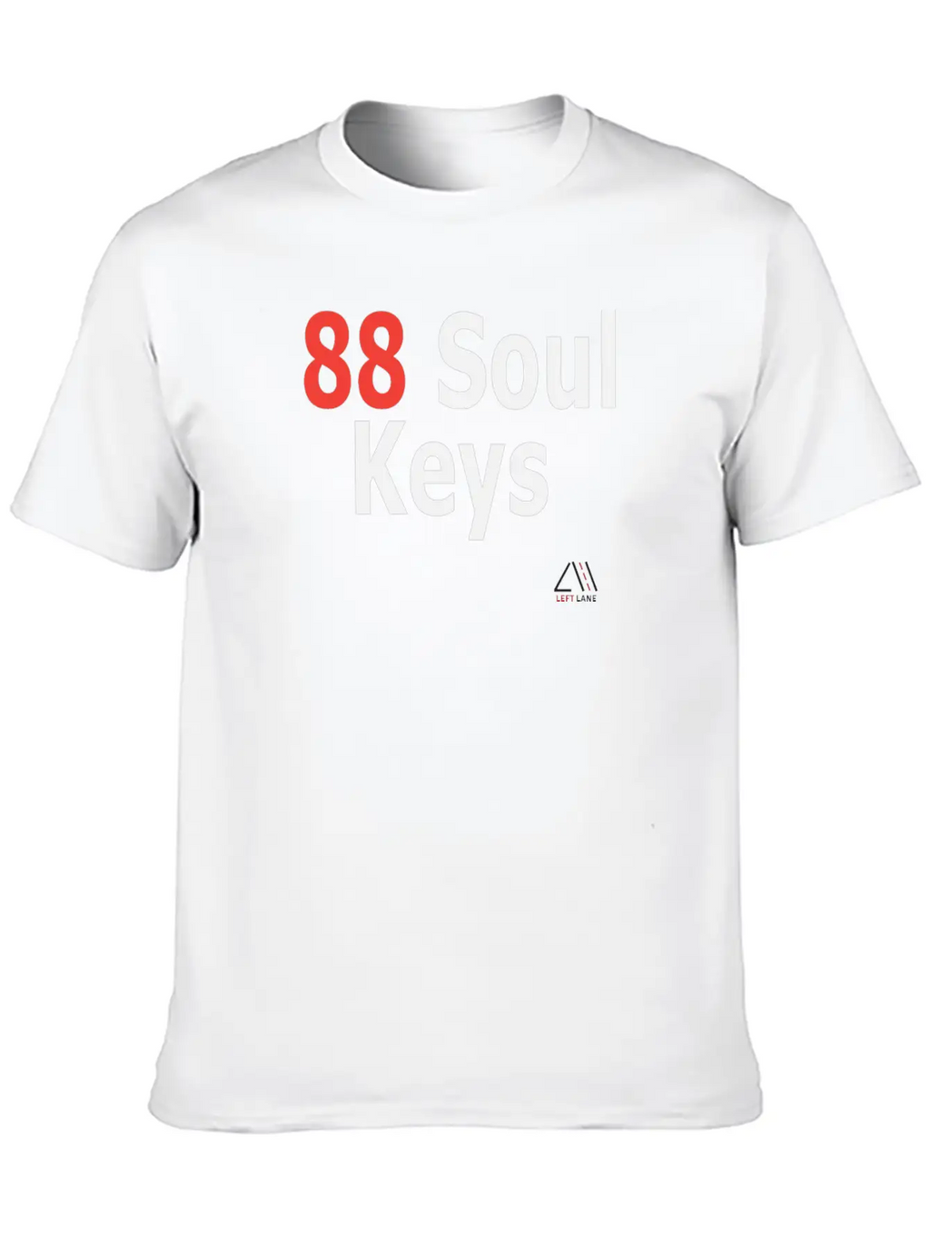 88 Soul Keys Basic Graphic T-Shirt – Daily Comfort In Soft Cotton