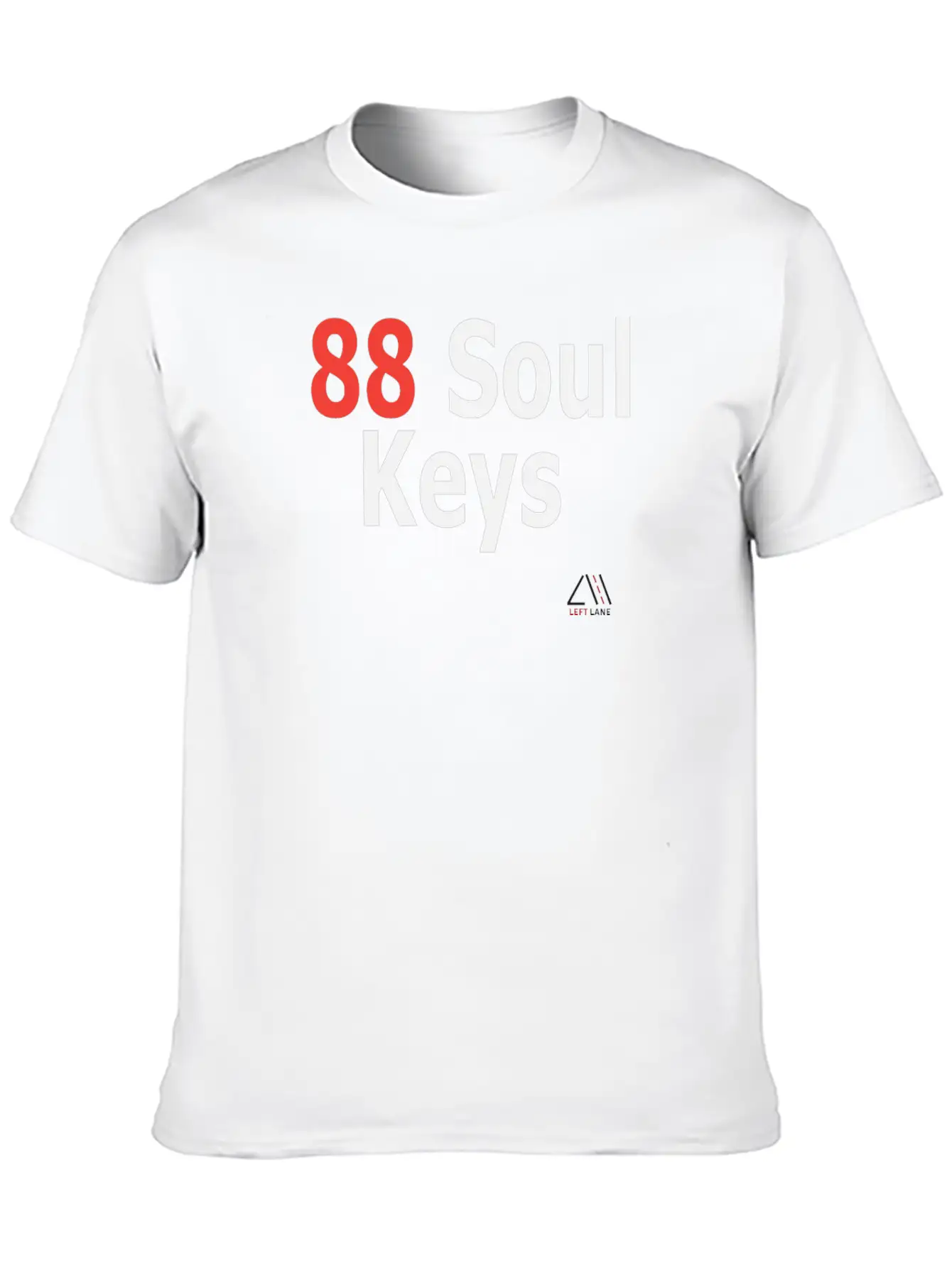 88 Soul Keys Basic Graphic T-Shirt – Daily Comfort In Soft Cotton