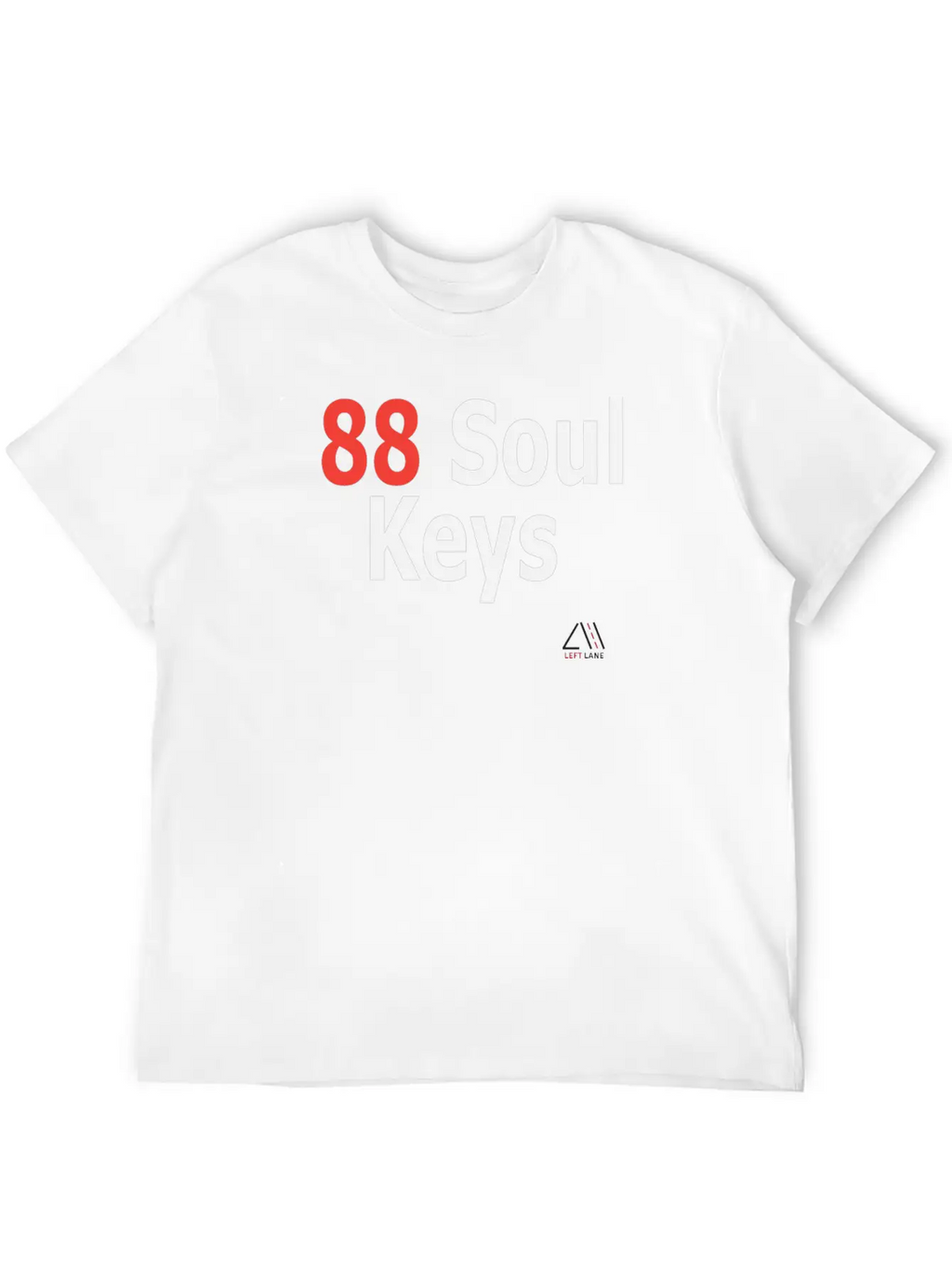 88 Soul Keys Basic Graphic T-Shirt – Daily Comfort In Soft Cotton