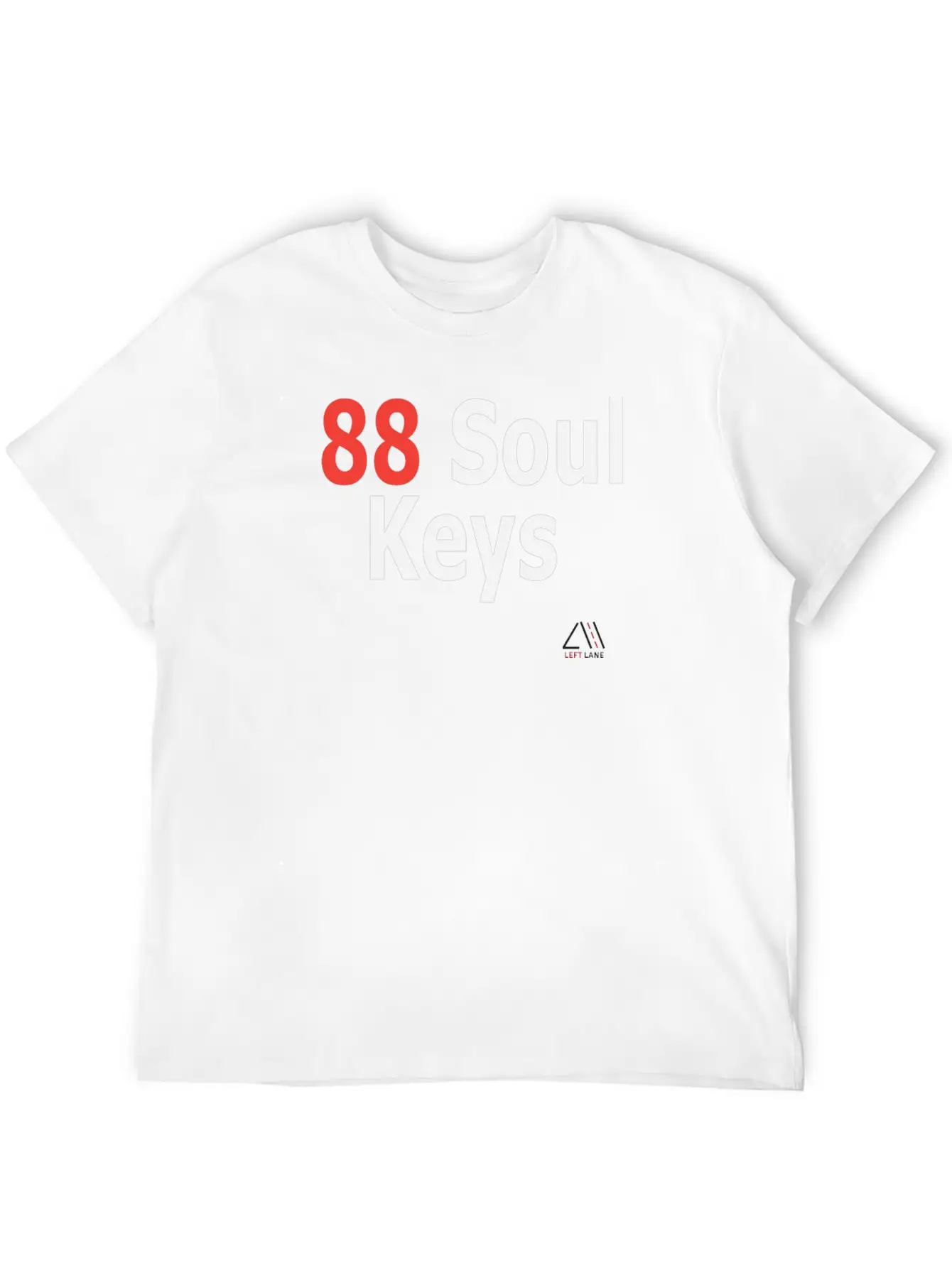 88 Soul Keys Basic Graphic T-Shirt – Daily Comfort In Soft Cotton