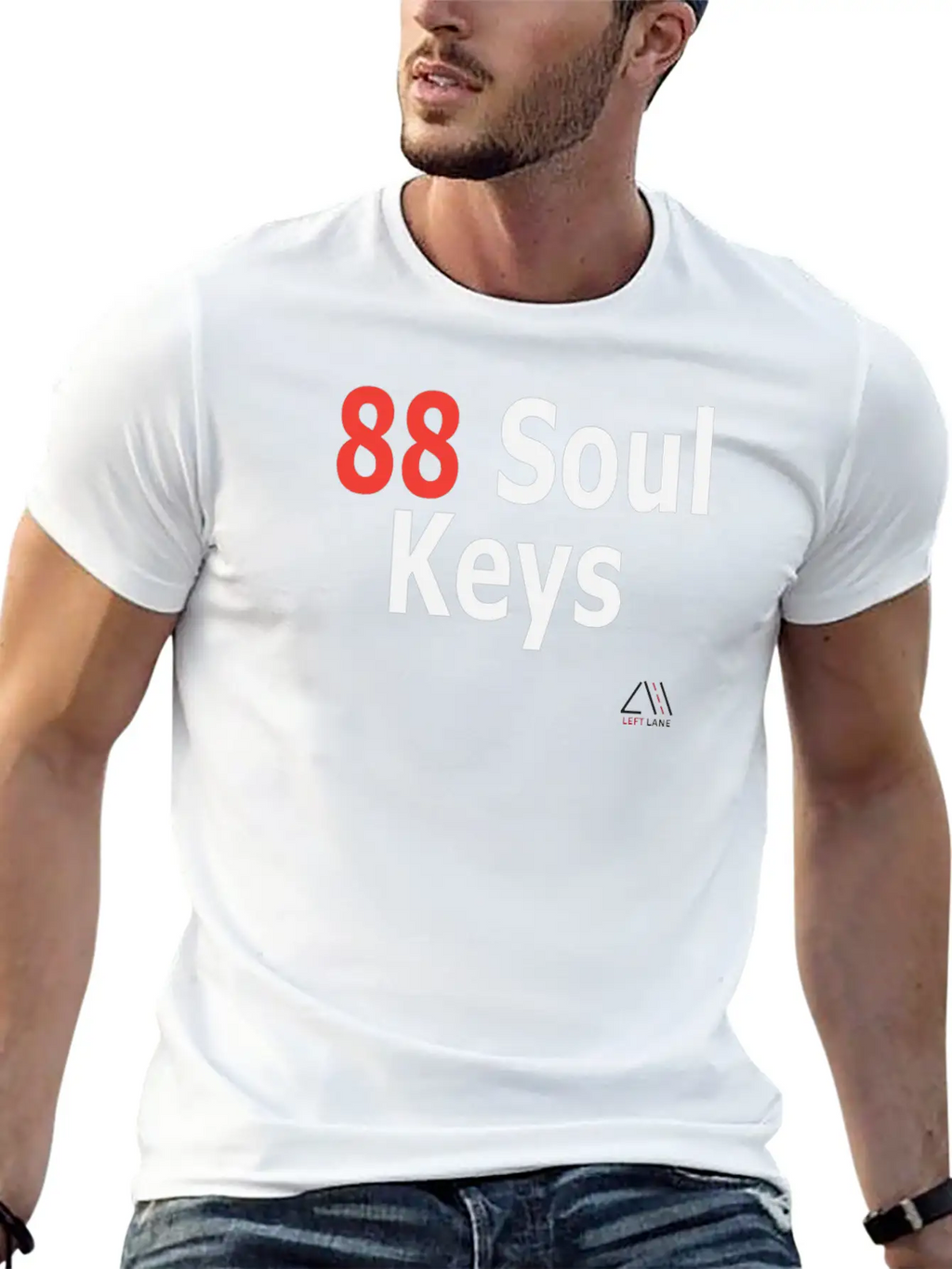 88 Soul Keys Basic Graphic T-Shirt – Daily Comfort In Soft Cotton