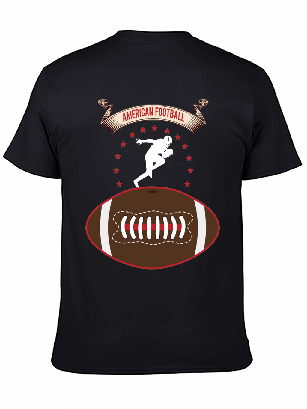 American Football Graphic T-Shirt