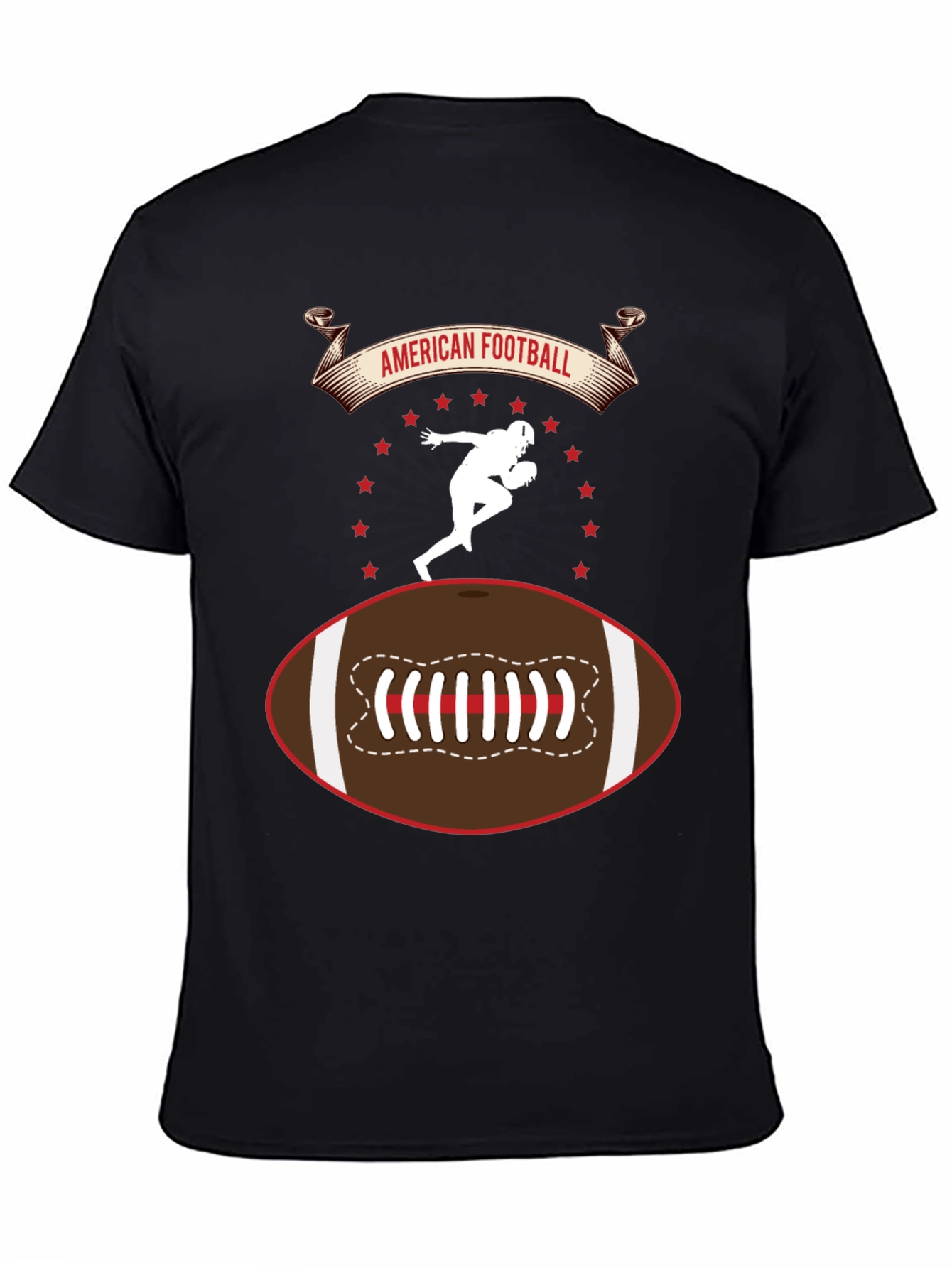 American Football Graphic T-Shirt
