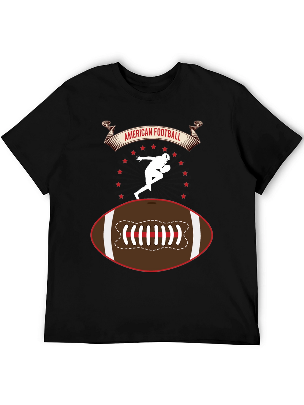 American Football Graphic T-Shirt