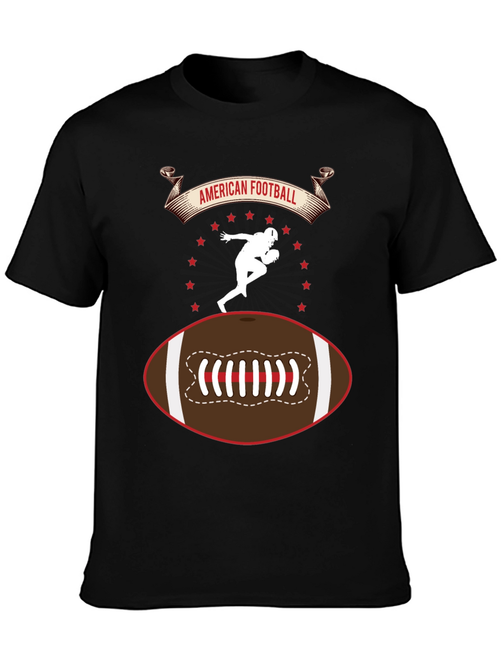 American Football Graphic T-Shirt