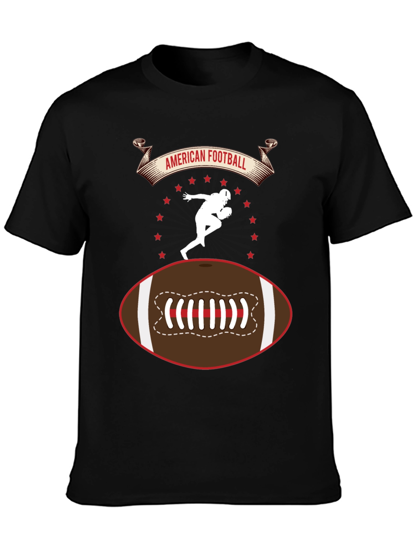 American Football Graphic T-Shirt