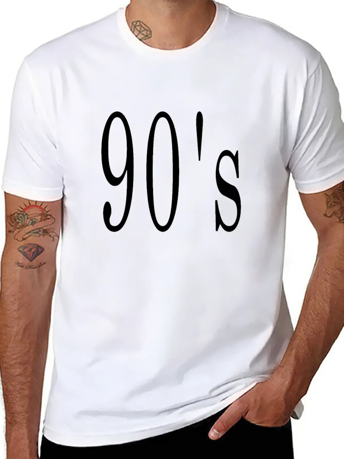 90's Decade Day Outfit Idea Classic Fit Graphic Tee For Daily Comfort – Unisex Cotton Shirt