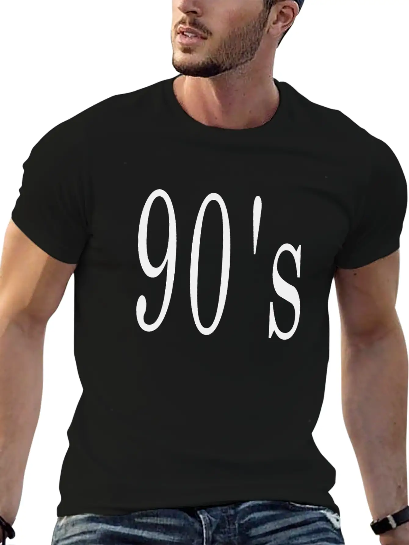 90's Decade Day Outfit Idea Classic Fit Graphic Tee For Daily Comfort – Unisex Cotton Shirt