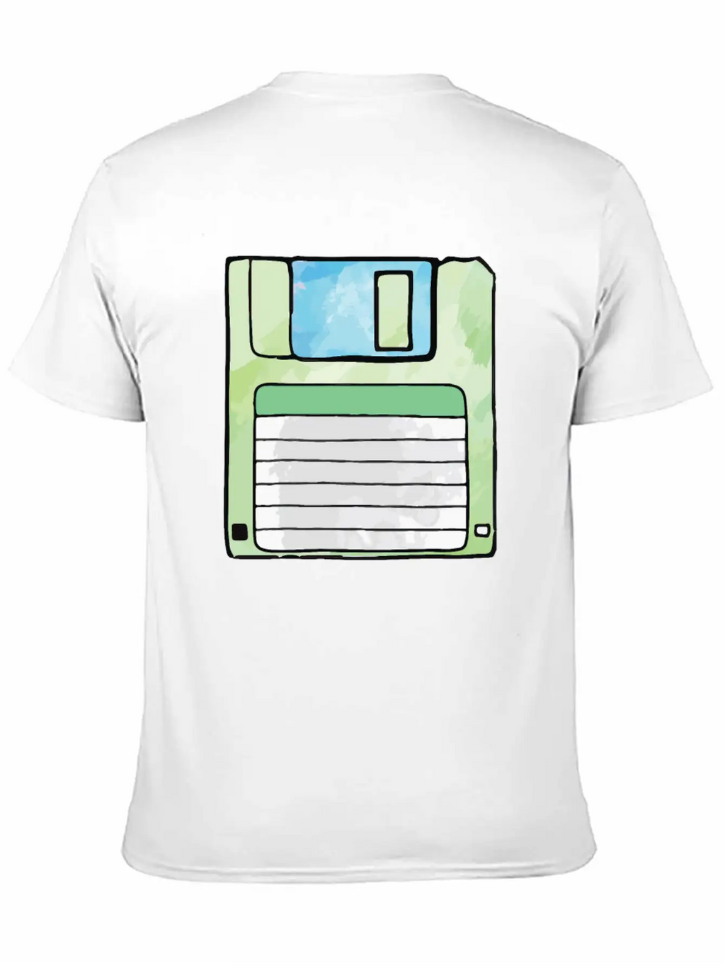 90s Neon Rubic Cube Cassette Tape Unisex Casual T-Shirt – Clean Design For Daily Comfort