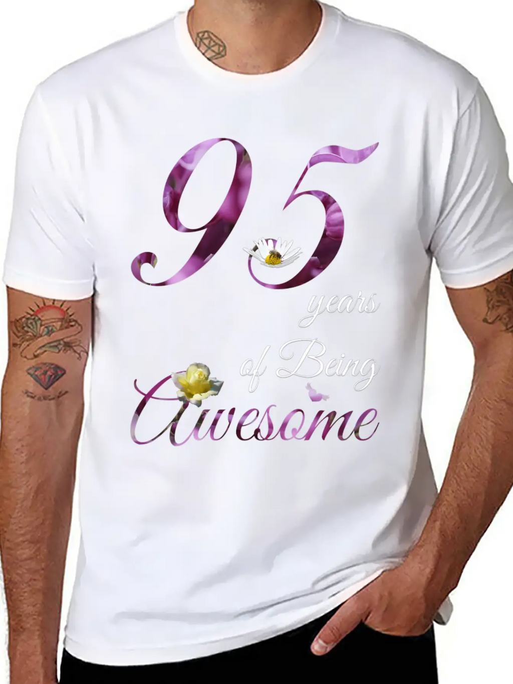 95 Awesome Floral 1928 95Th Comfortable Minimalist Graphic Tee – Summer Style Essential