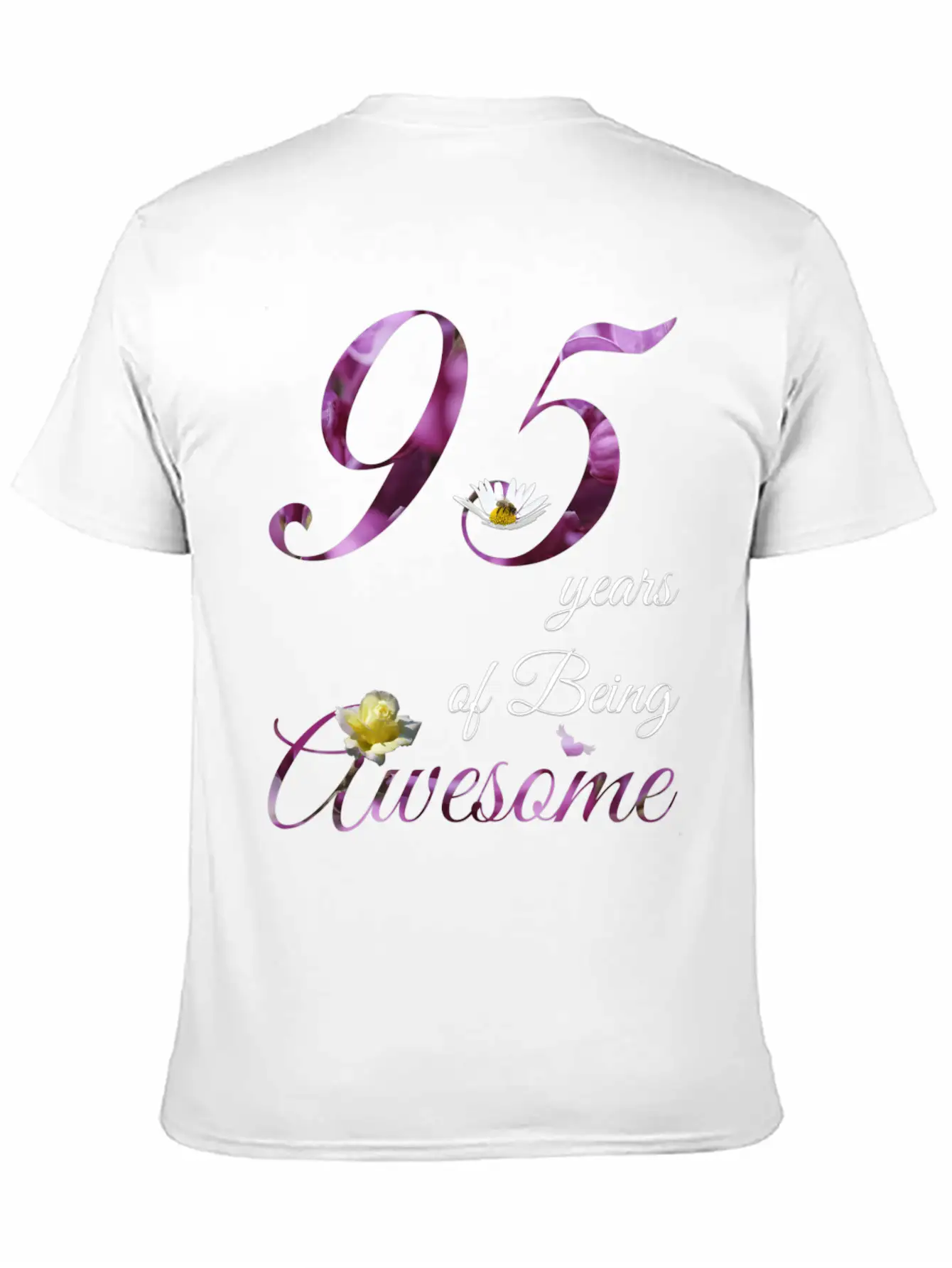 95 Awesome Floral 1928 95Th Comfortable Minimalist Graphic Tee – Summer Style Essential