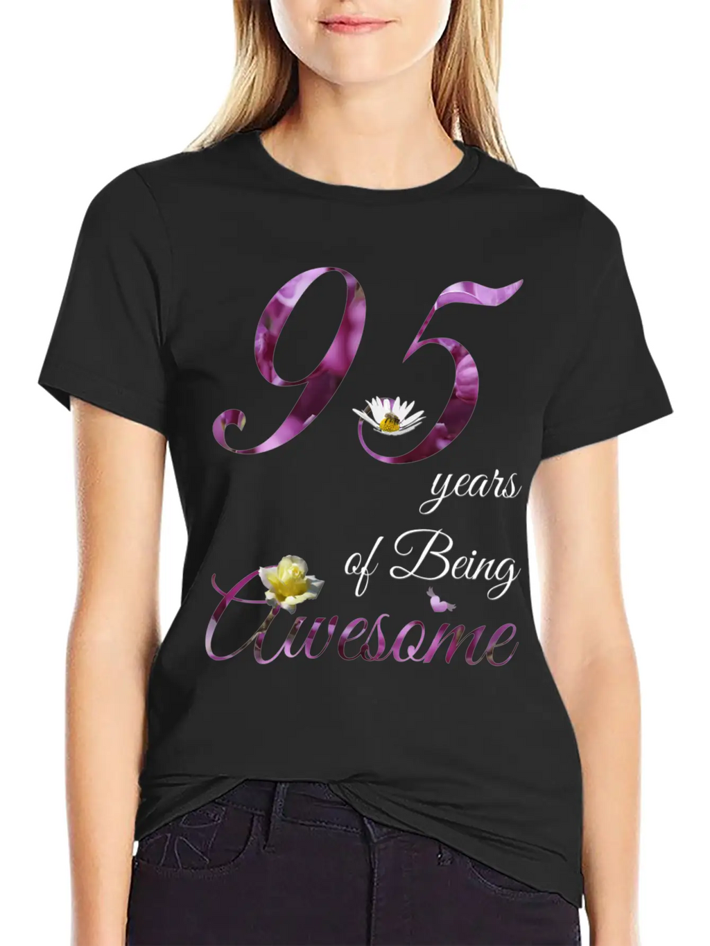 95 Awesome Floral 1928 95Th Comfortable Minimalist Graphic Tee – Summer Style Essential