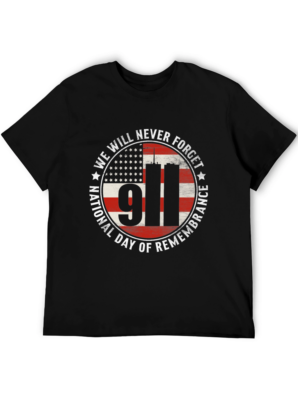 9/11 Never Forget Remembrance T-Shirt