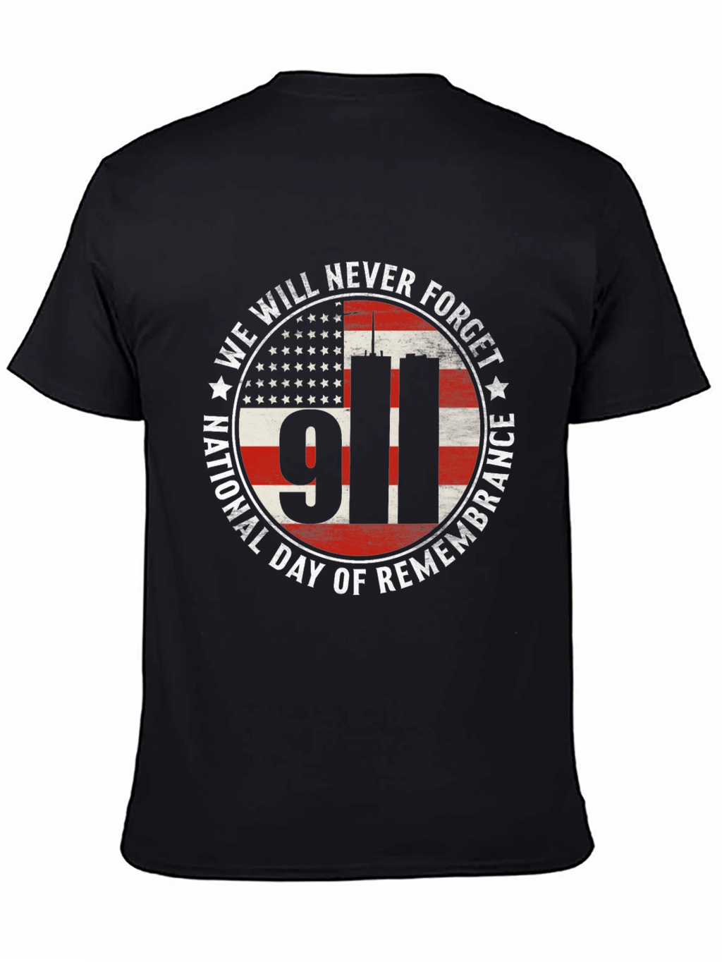 9/11 Never Forget Remembrance T-Shirt