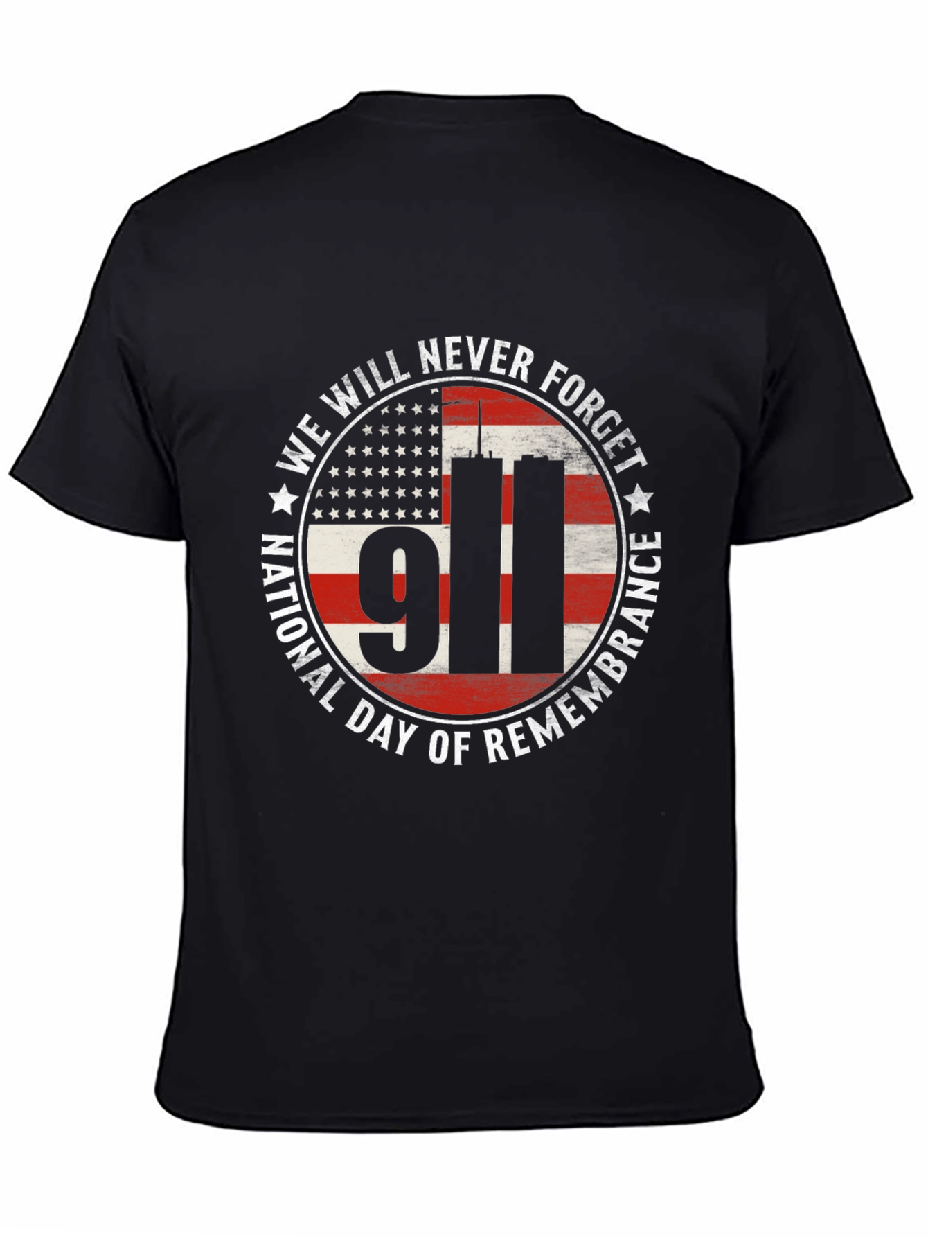 9/11 Never Forget Remembrance T-Shirt