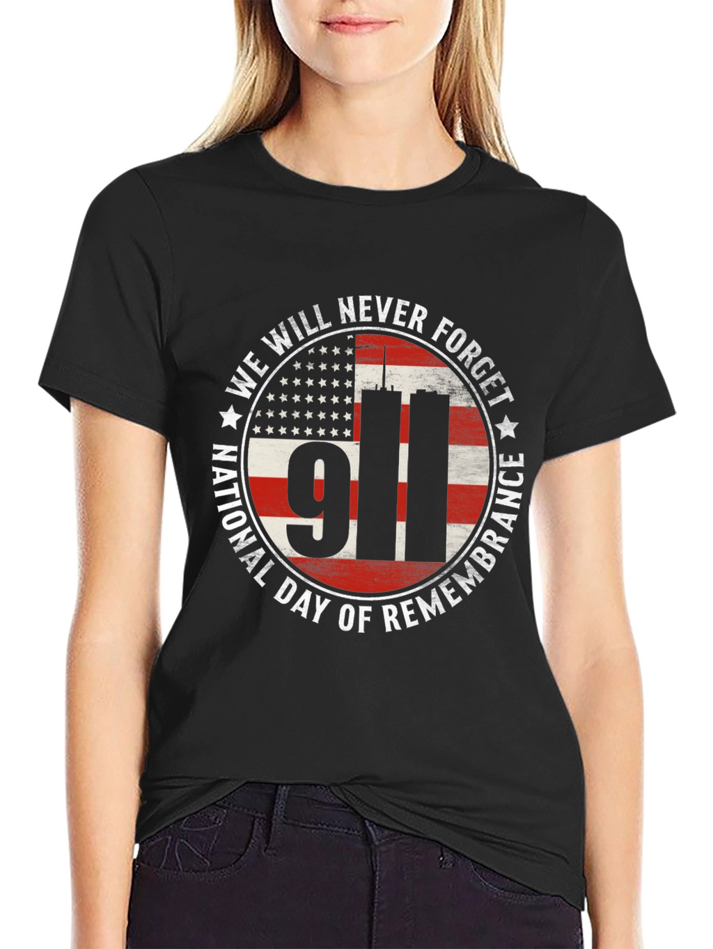 9/11 Never Forget Remembrance T-Shirt