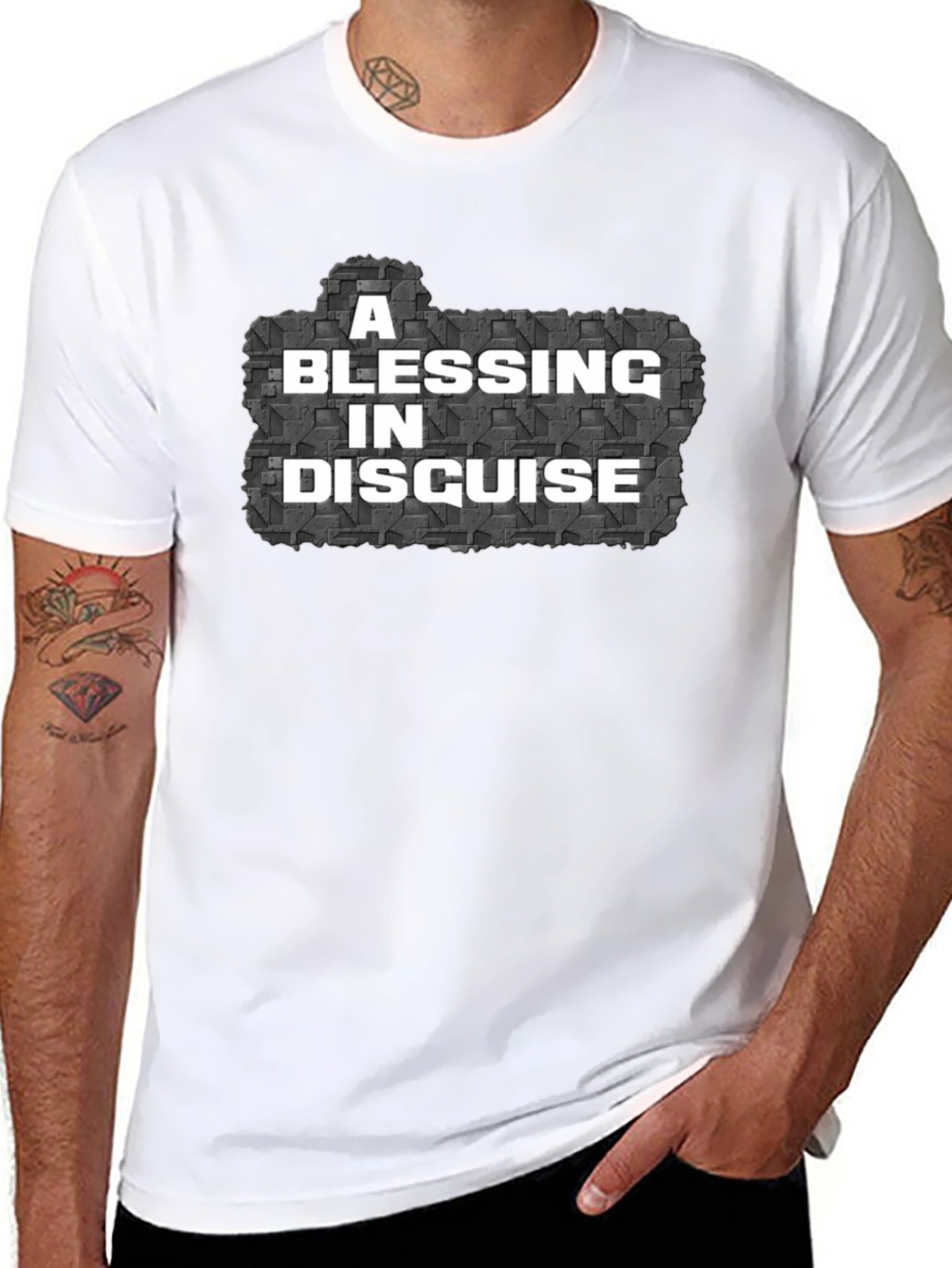 A Blessing In Disguise Mens T-Shirt