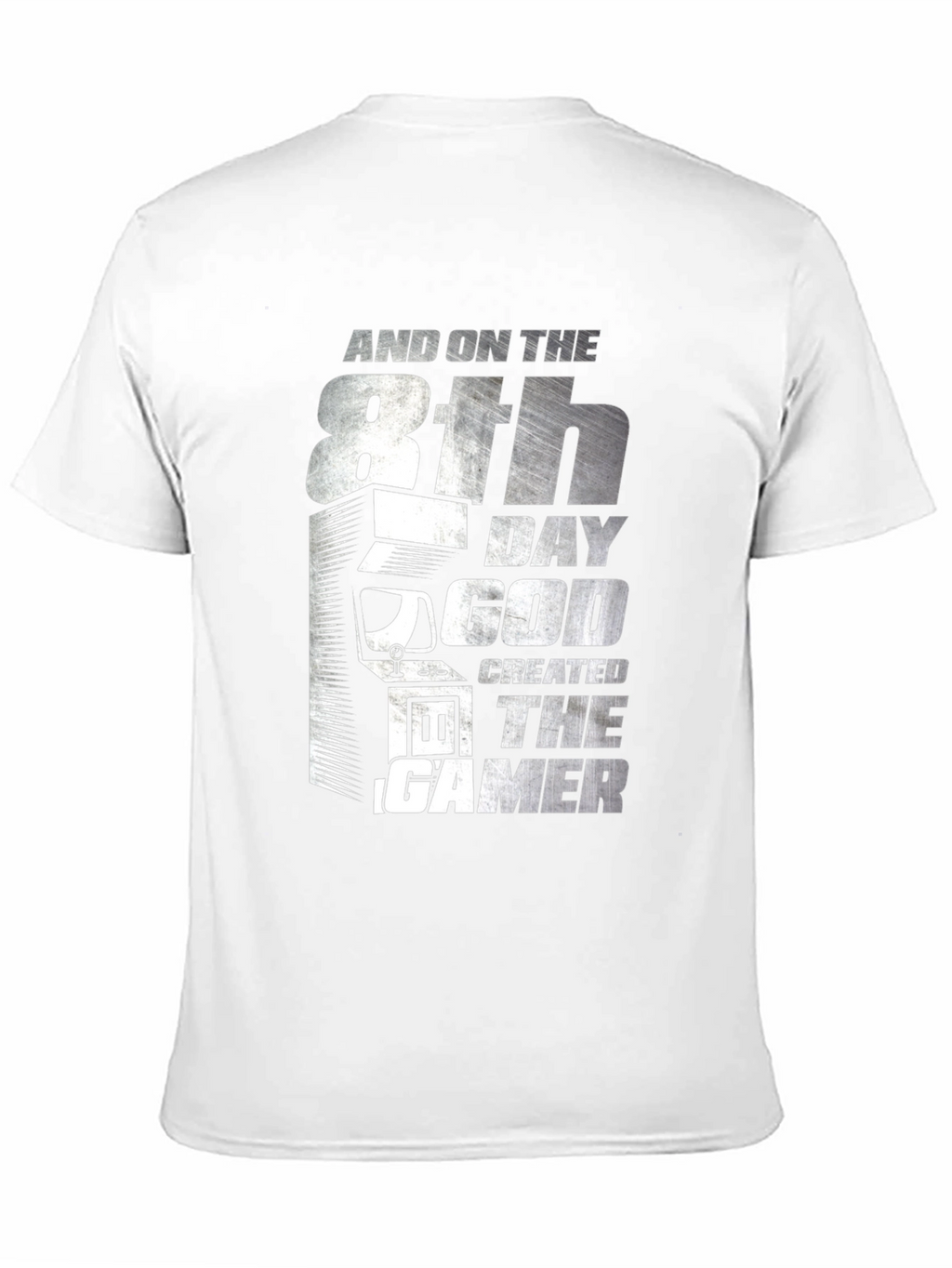 8th Day God Created Gamer T-Shirt