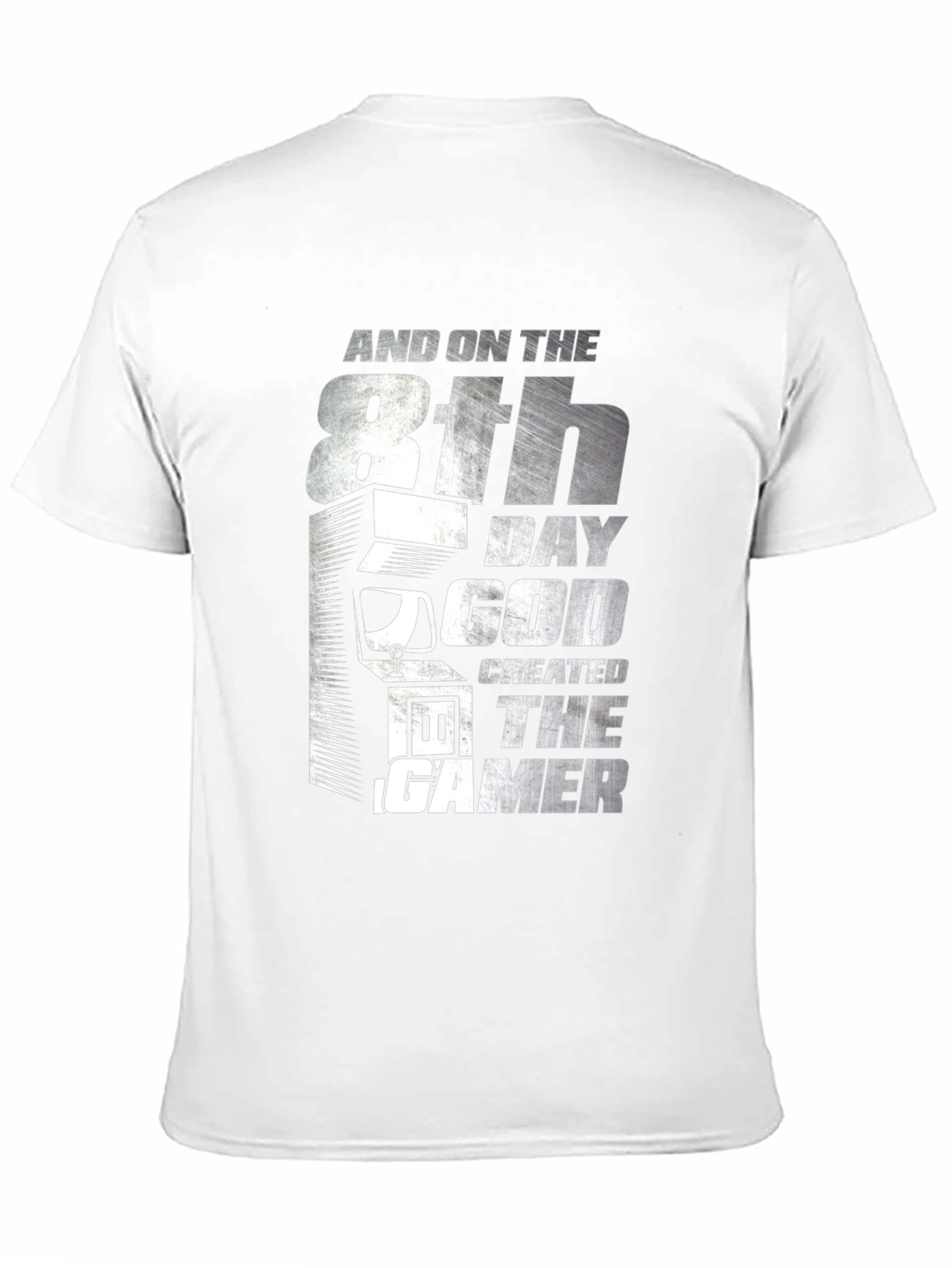 8th Day God Created Gamer T-Shirt