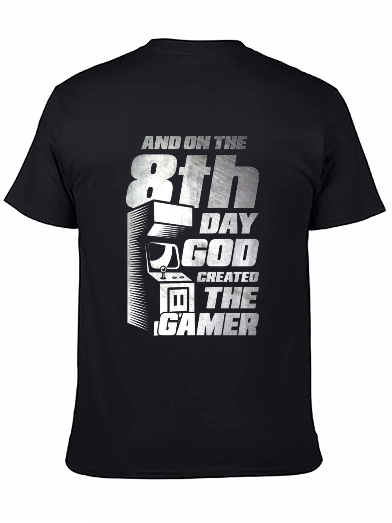 8th Day God Created Gamer T-Shirt