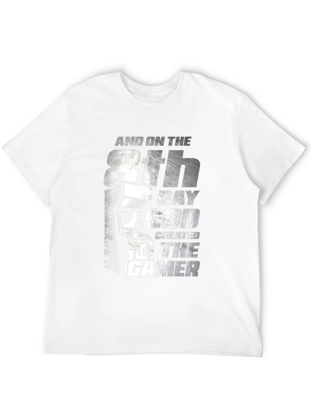 8th Day God Created Gamer T-Shirt