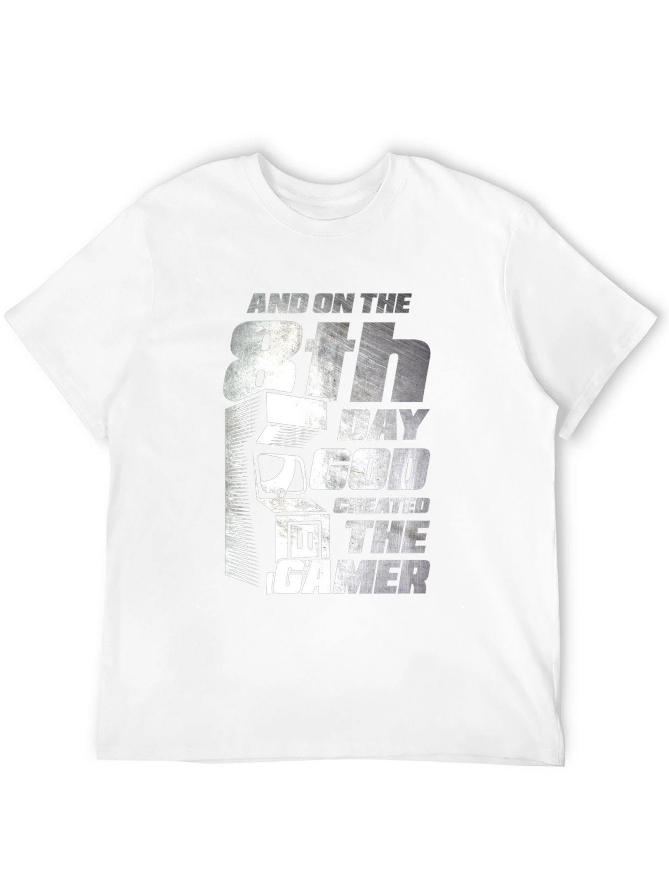 8th Day God Created Gamer T-Shirt