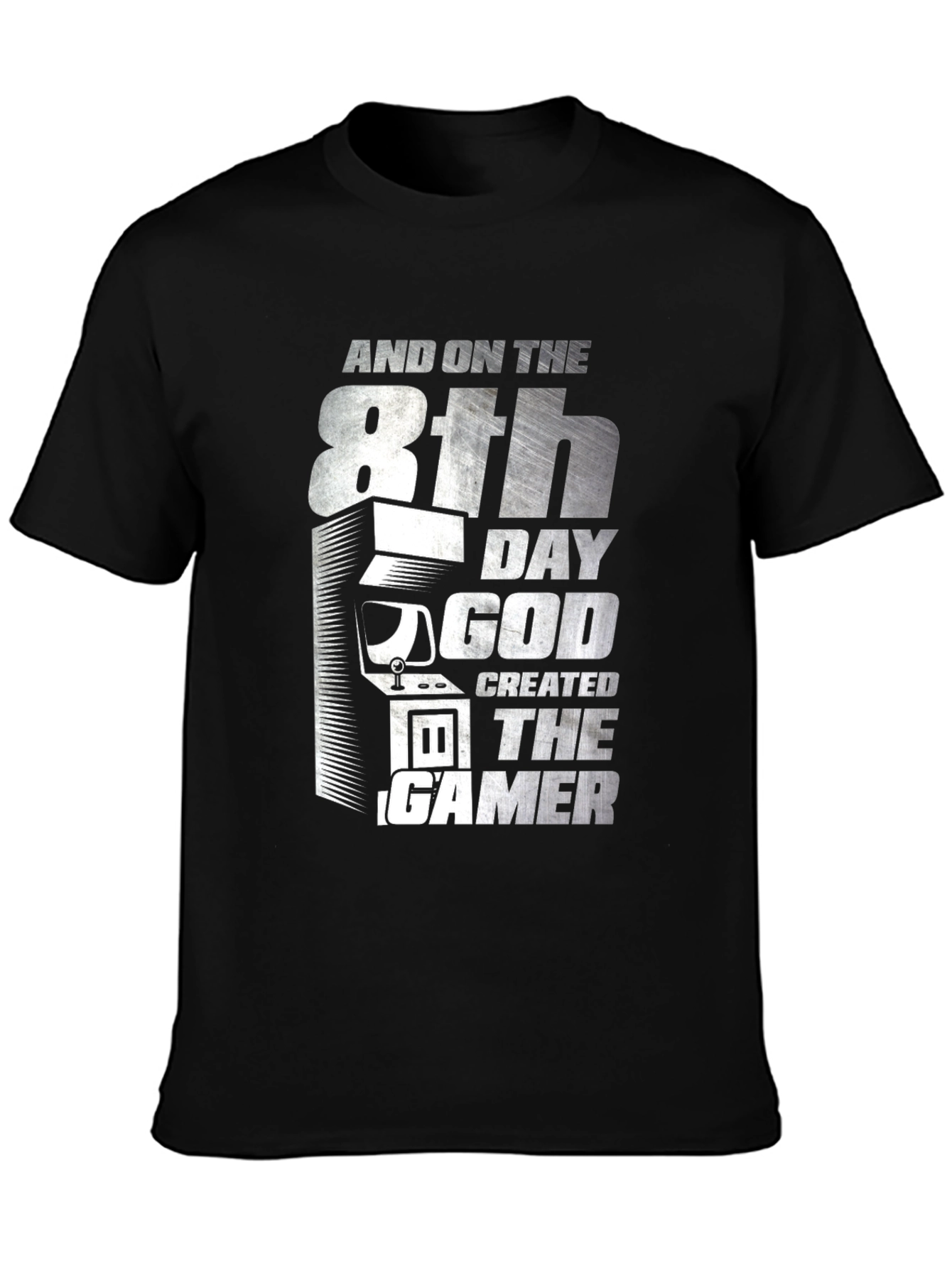 8th Day God Created Gamer T-Shirt