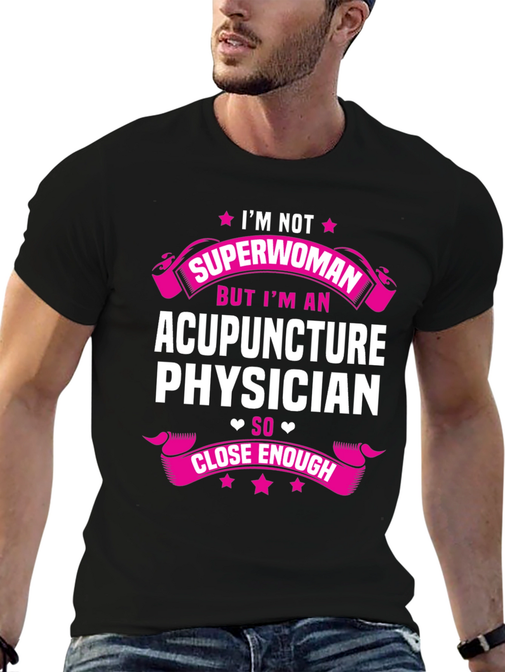 Acupuncture Physician T-Shirt - Superwoman Alternative