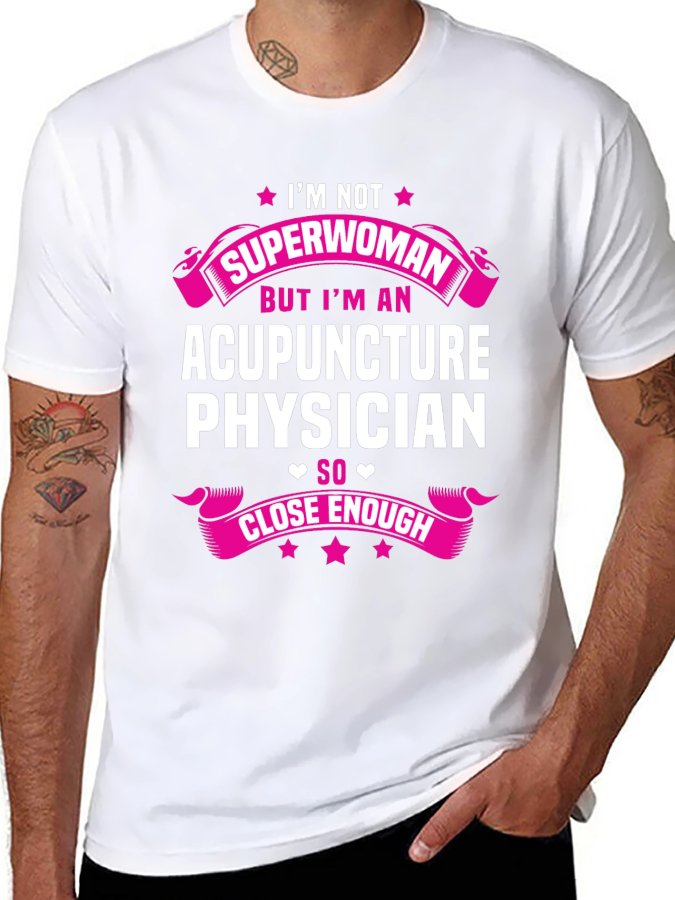 Acupuncture Physician T-Shirt - Superwoman Alternative