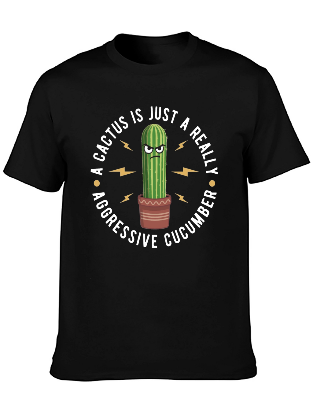 Aggressive Cactus T-Shirt