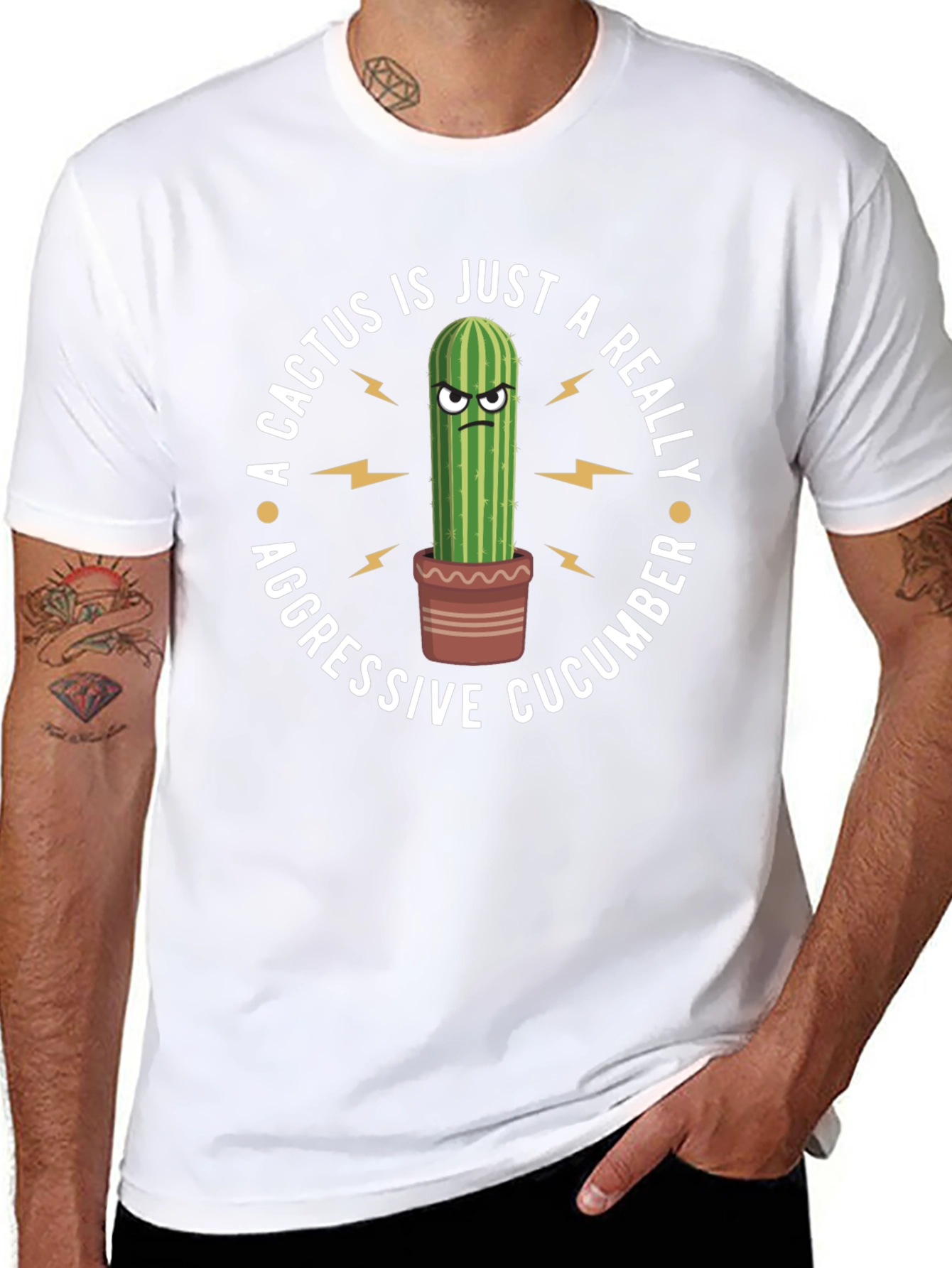 Aggressive Cactus T-Shirt