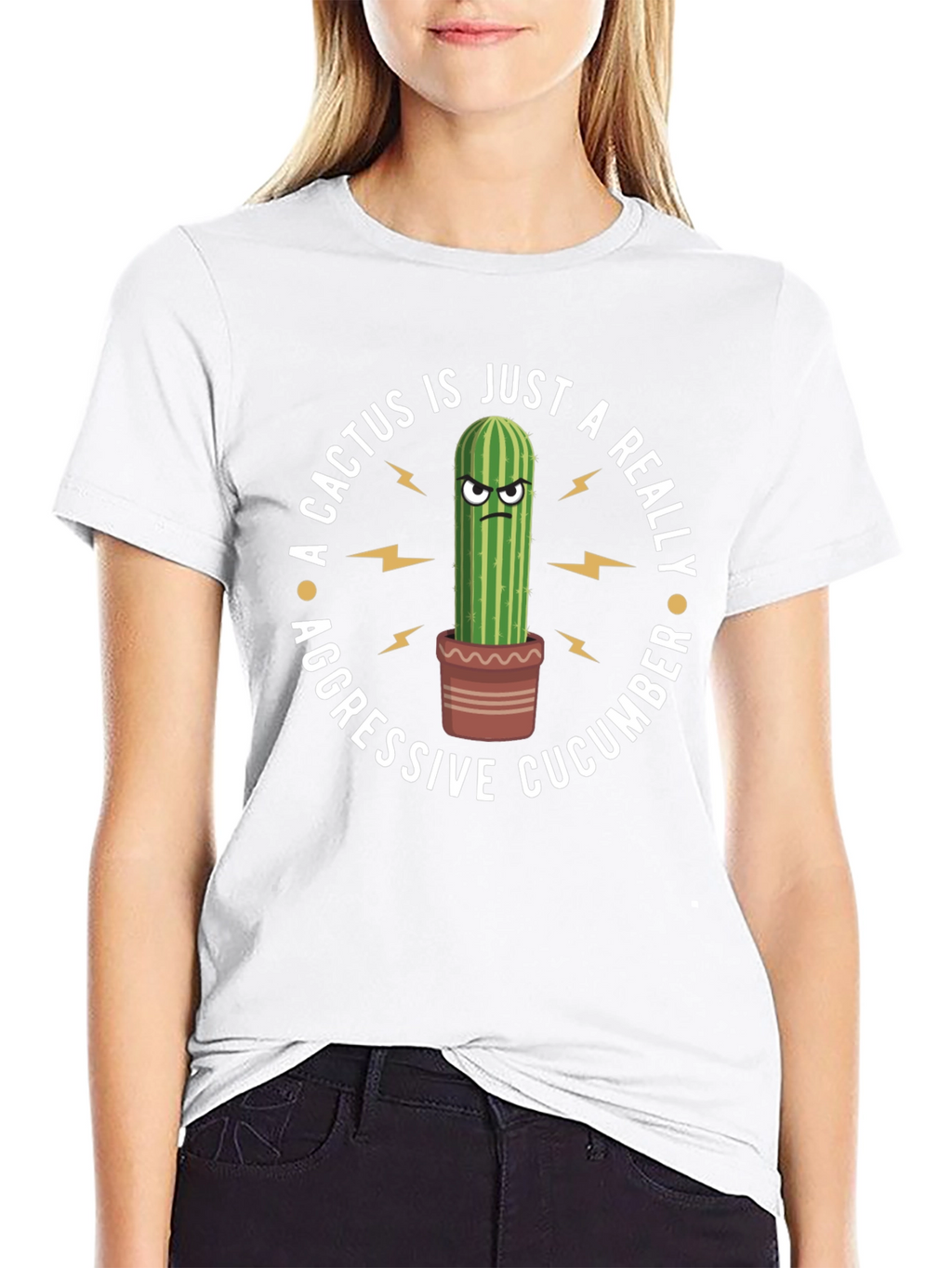 Aggressive Cactus T-Shirt