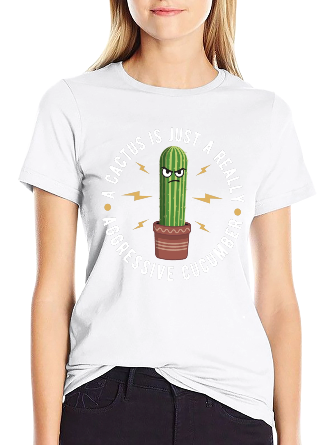 Aggressive Cactus T-Shirt