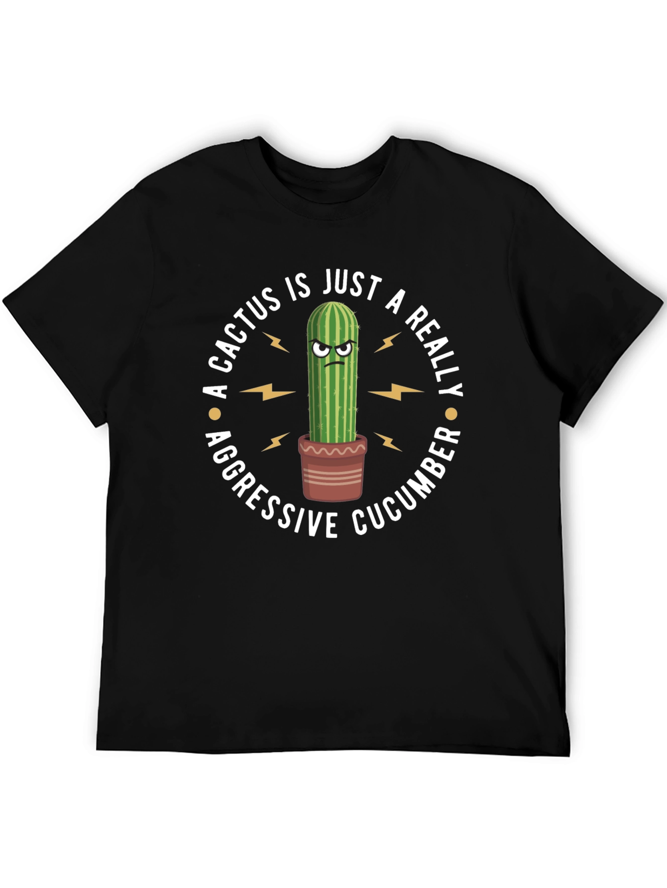 Aggressive Cactus T-Shirt