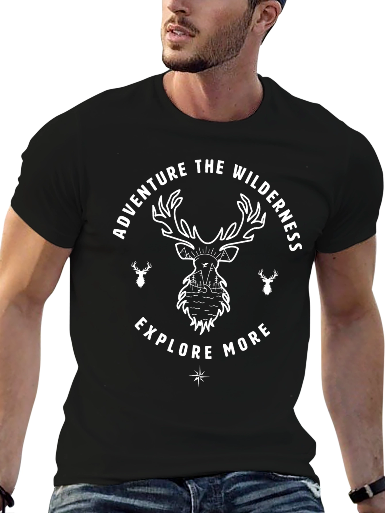 Adventure the Wilderness Graphic Tee - Explore More