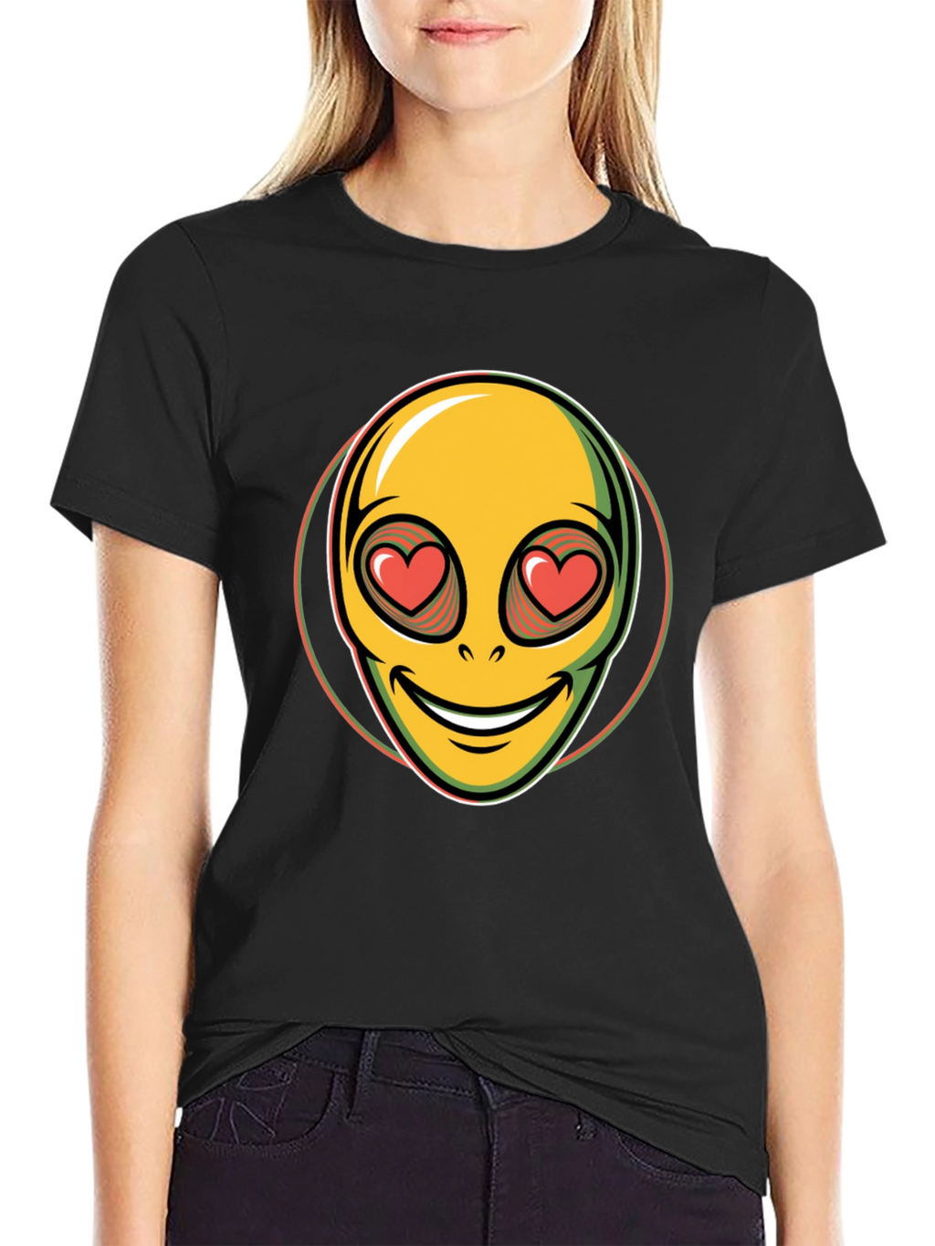Alien Love T-Shirt - Funny Graphic Tee