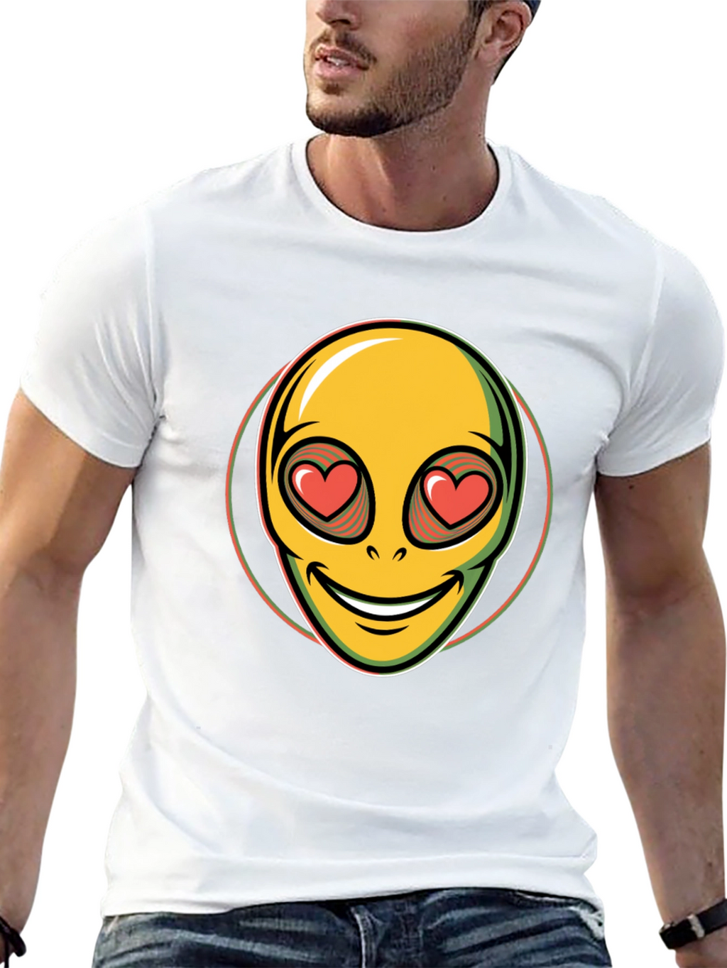 Alien Love T-Shirt - Funny Graphic Tee