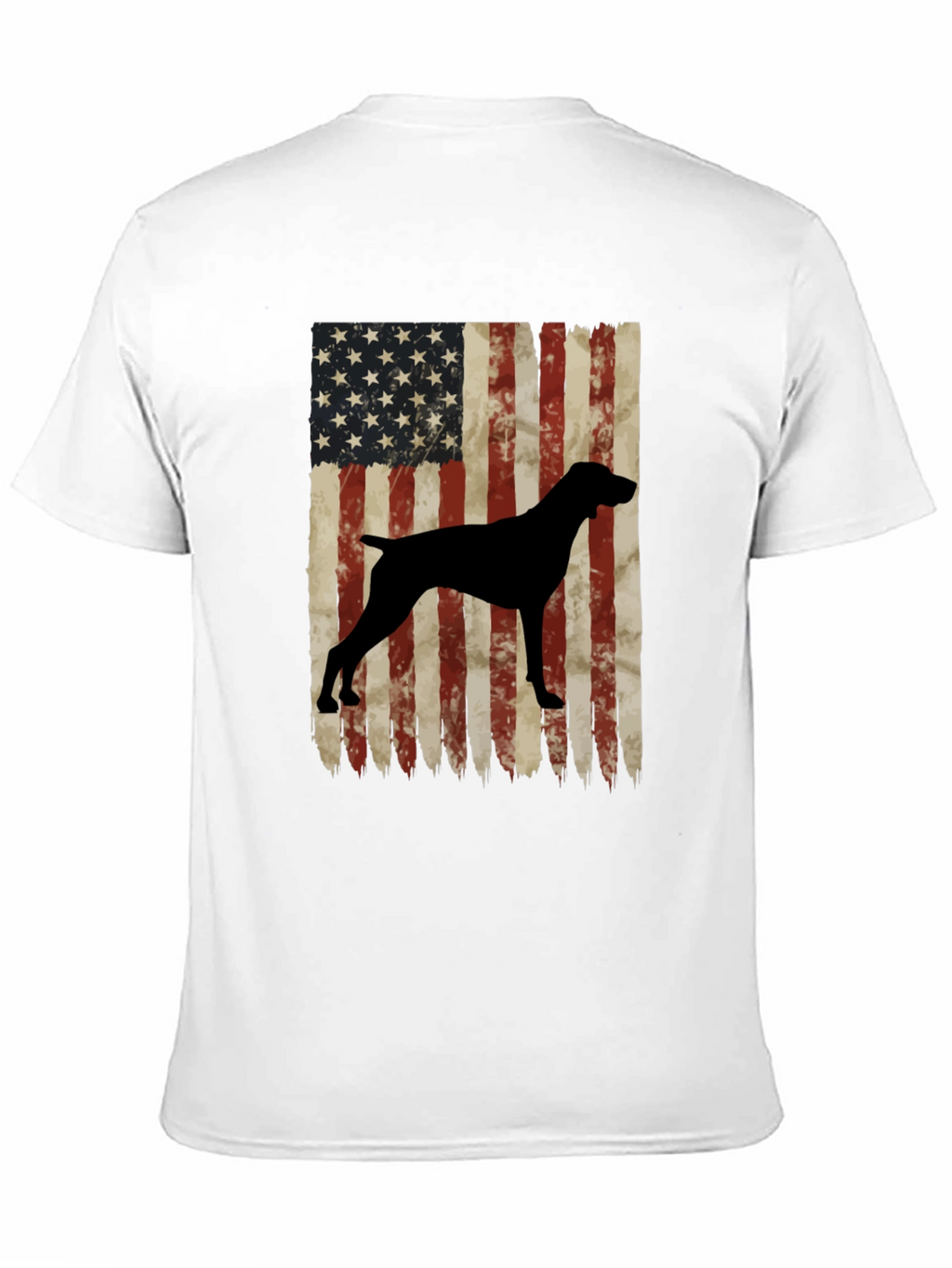 American Flag German Shorthaired Pointer T-Shirt