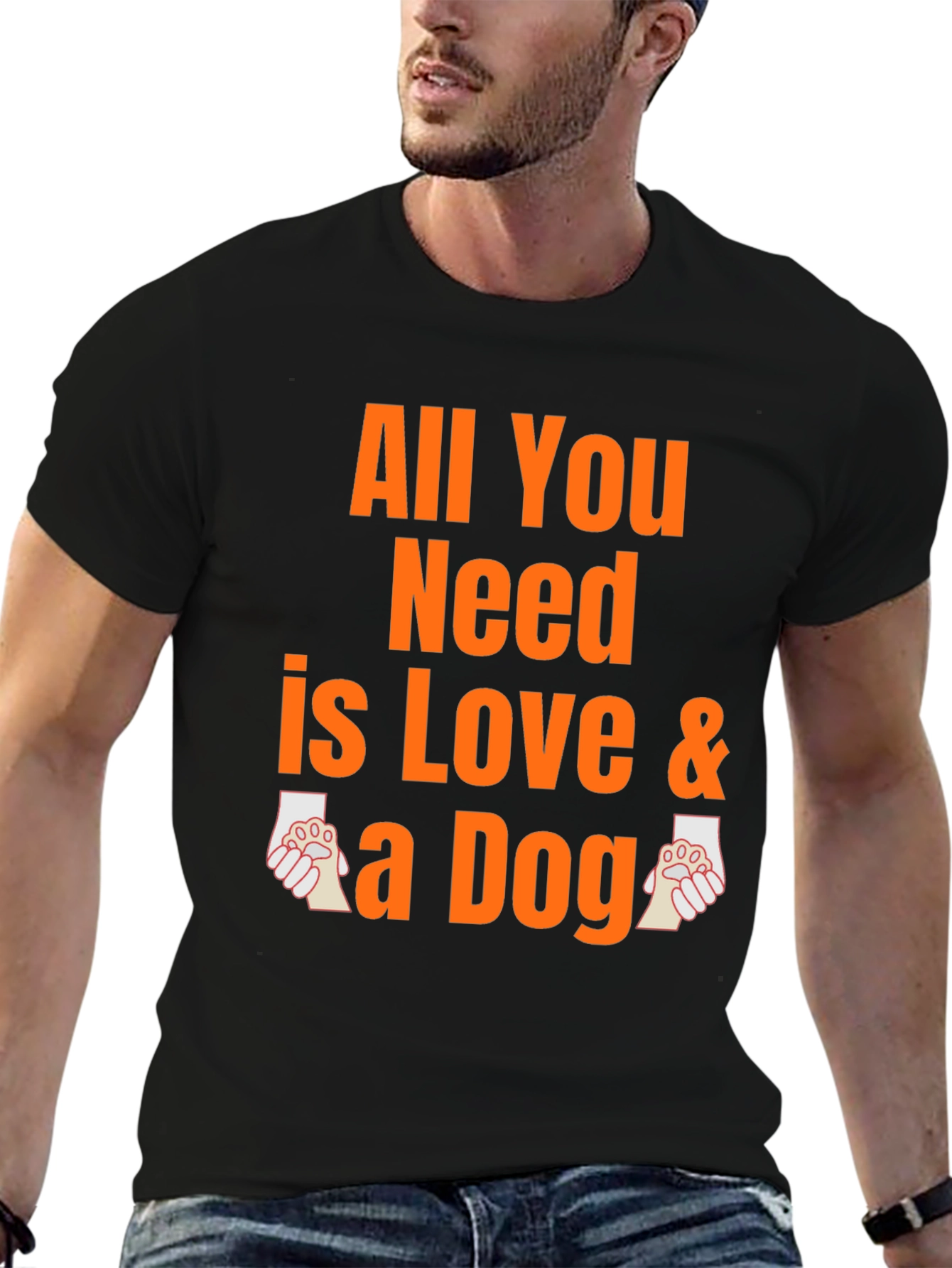 All You Need Is Love & A Dog Graphic Tee